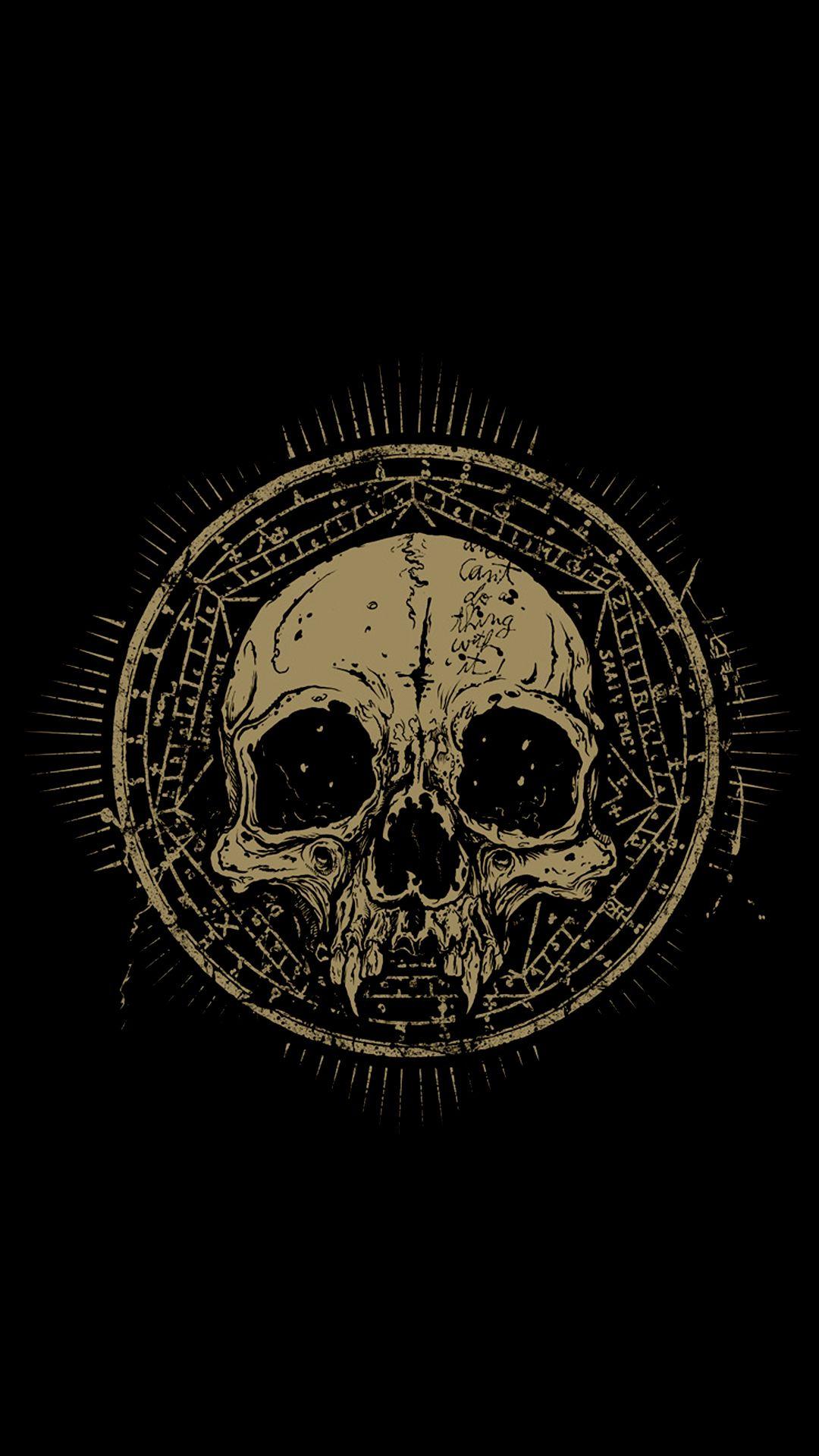 Gold Skull Wallpapers Top Free Gold Skull Backgrounds WallpaperAccess