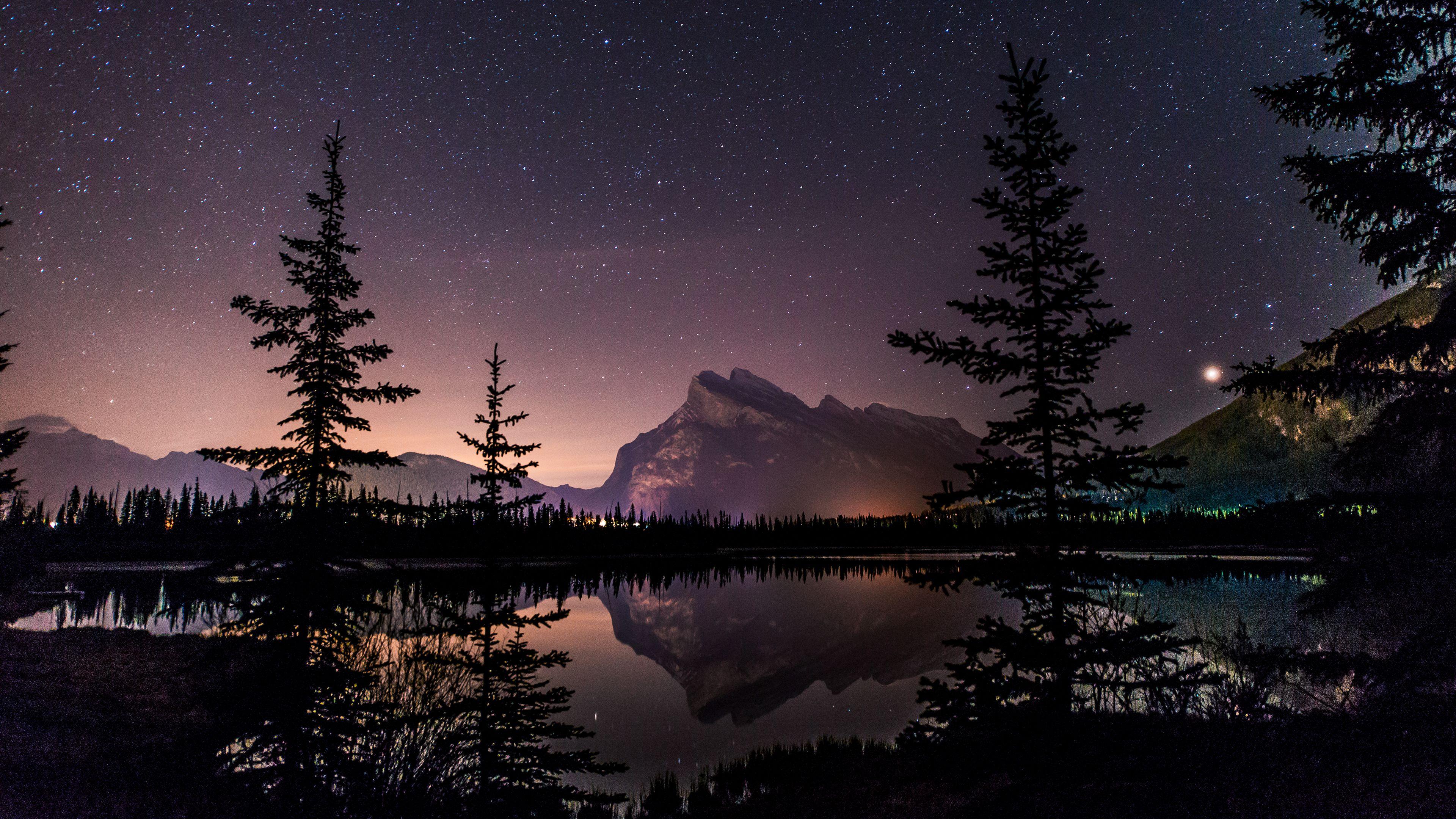 Mountain Night Sky Wallpapers Top Free Mountain Night Sky Backgrounds WallpaperAccess
