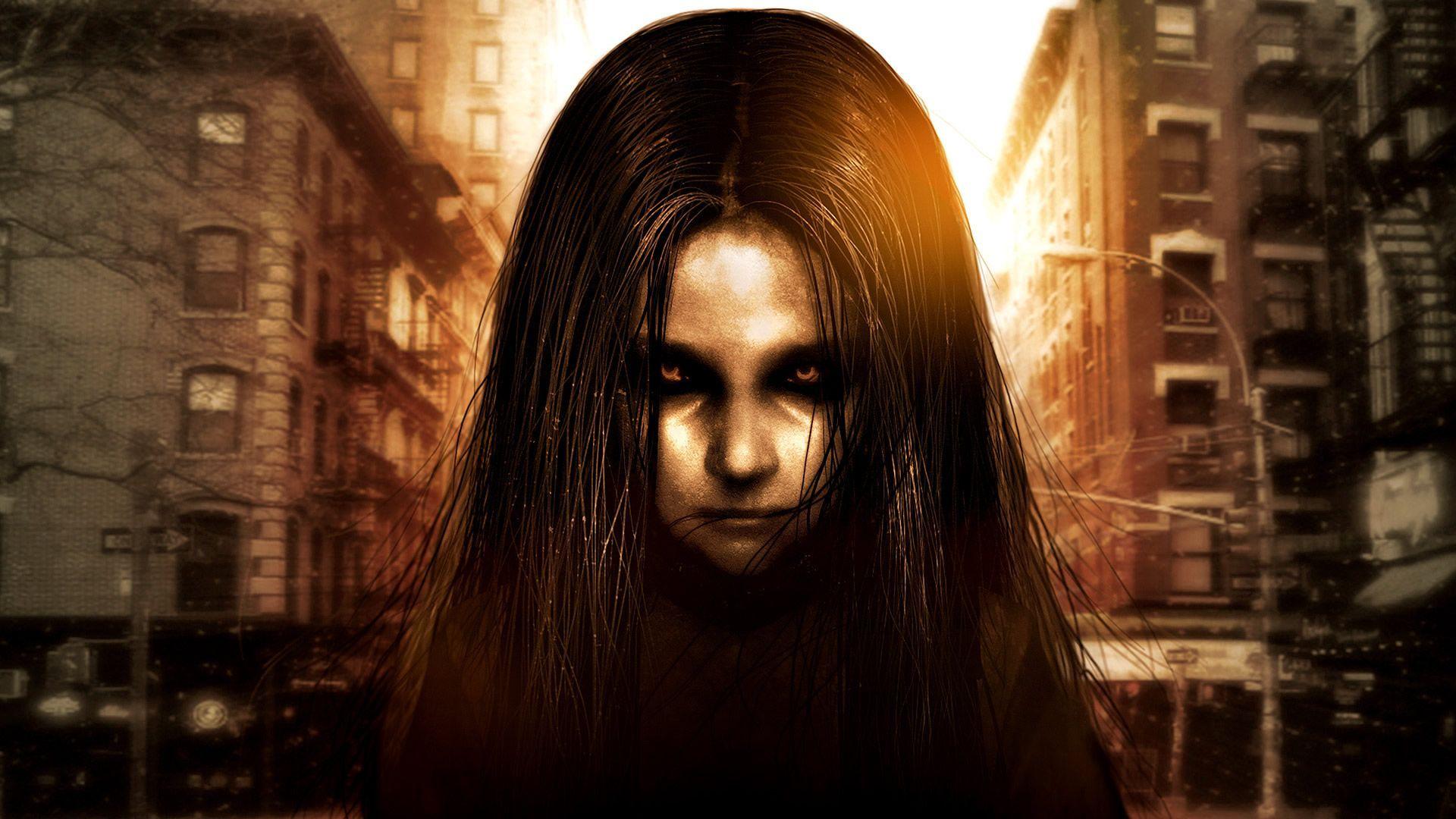 Scary Girl Wallpapers Top Free Scary Girl Backgrounds WallpaperAccess