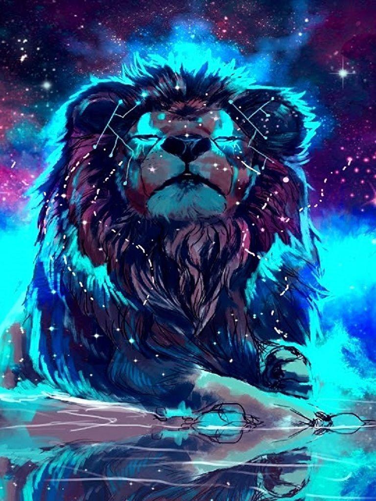 Space Lion Wallpapers Top Free Space Lion Backgrounds WallpaperAccess