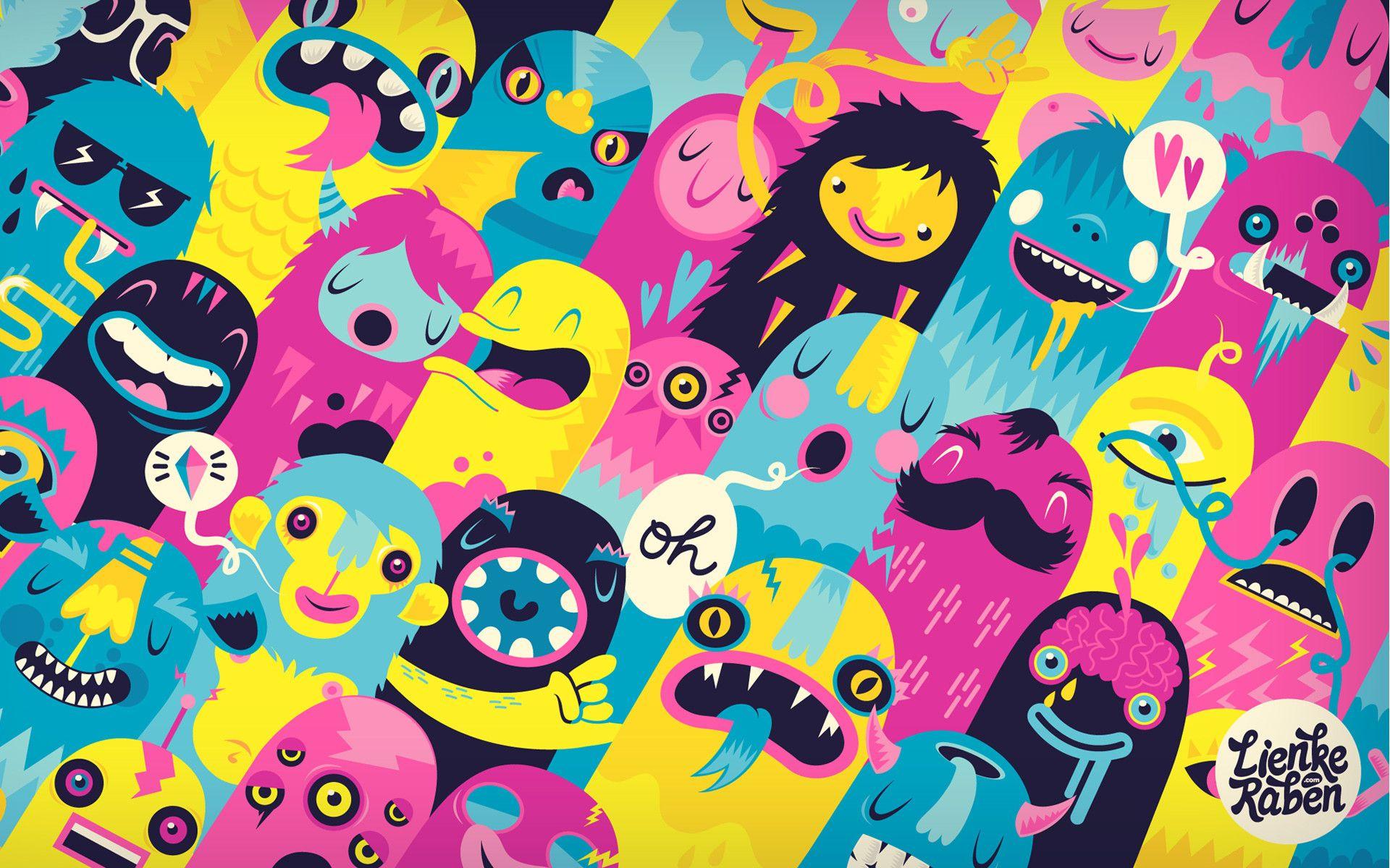 Cute Monster Wallpapers Top Free Cute Monster Backgrounds