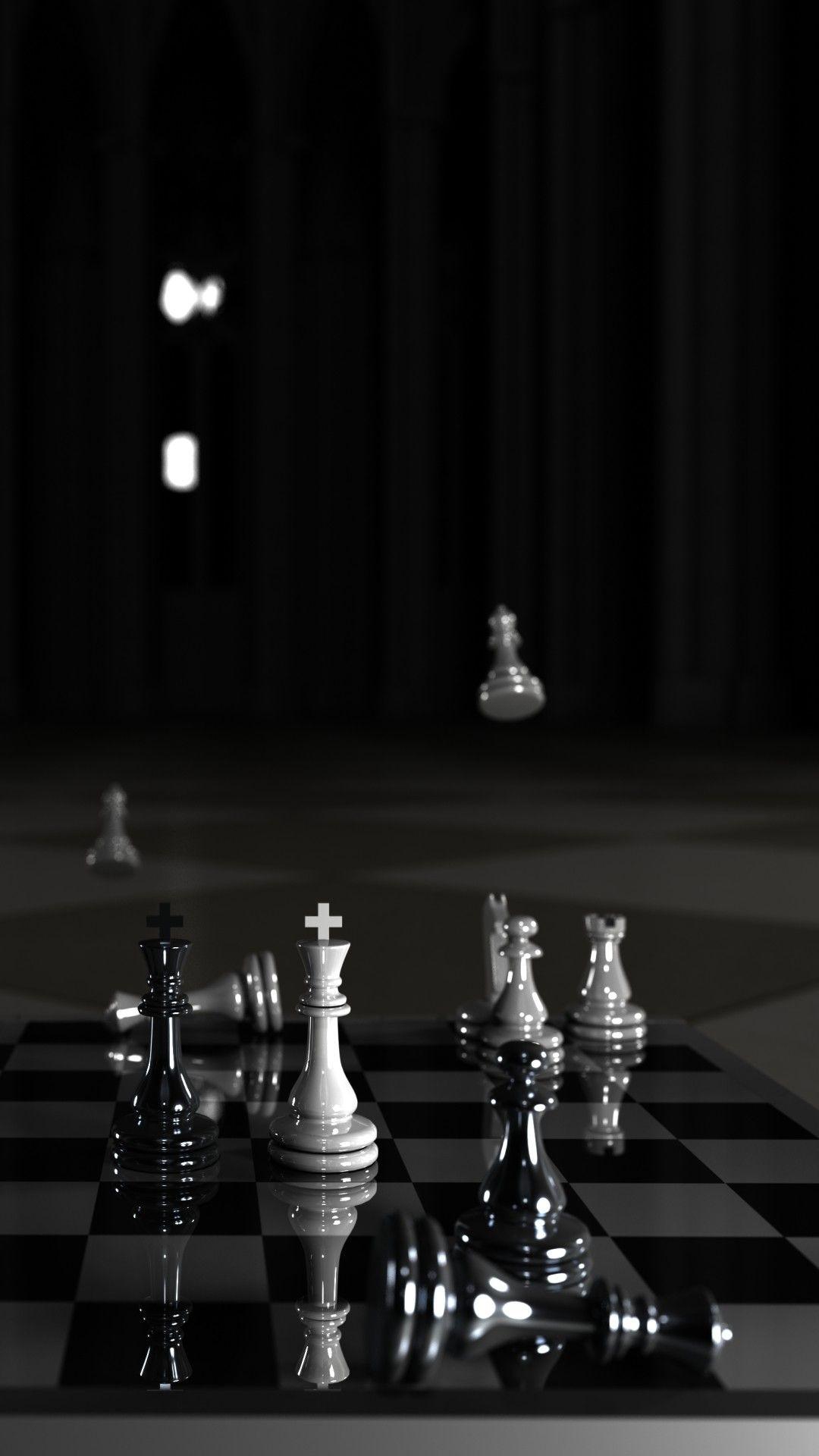 Top 116 + Chess king wallpaper black and white