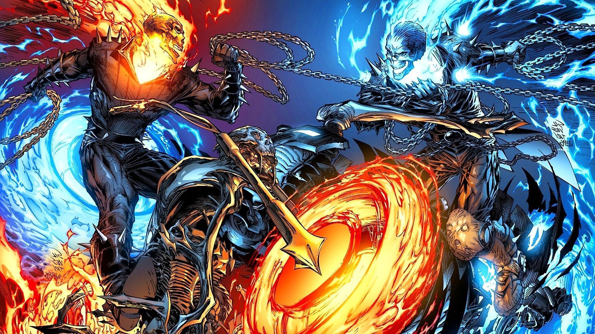 Blue Ghost Rider Wallpapers Top Free Blue Ghost Rider Backgrounds