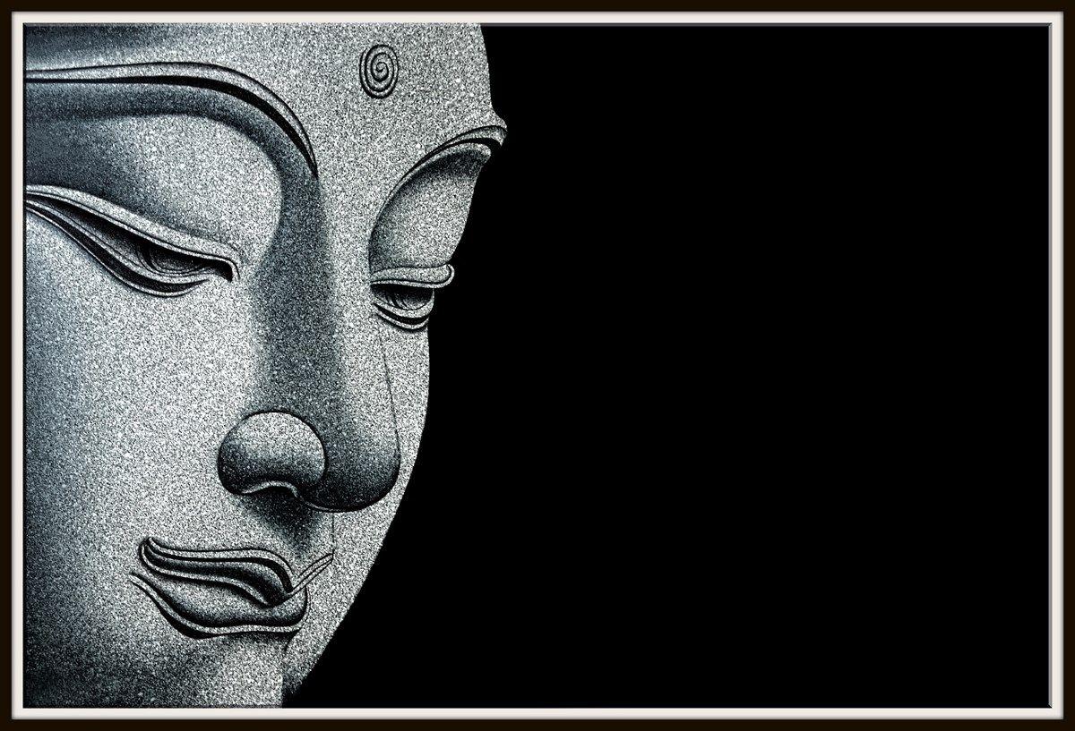 Buddha Black And White Wallpapers Top Free Buddha Black And White
