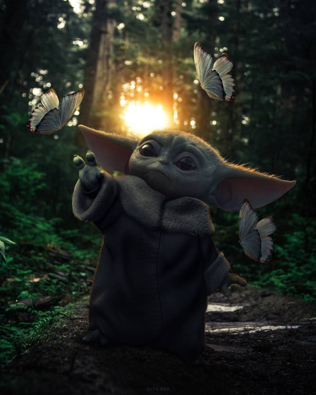 Baby Yoda Wallpapers Top Free Baby Yoda Backgrounds WallpaperAccess