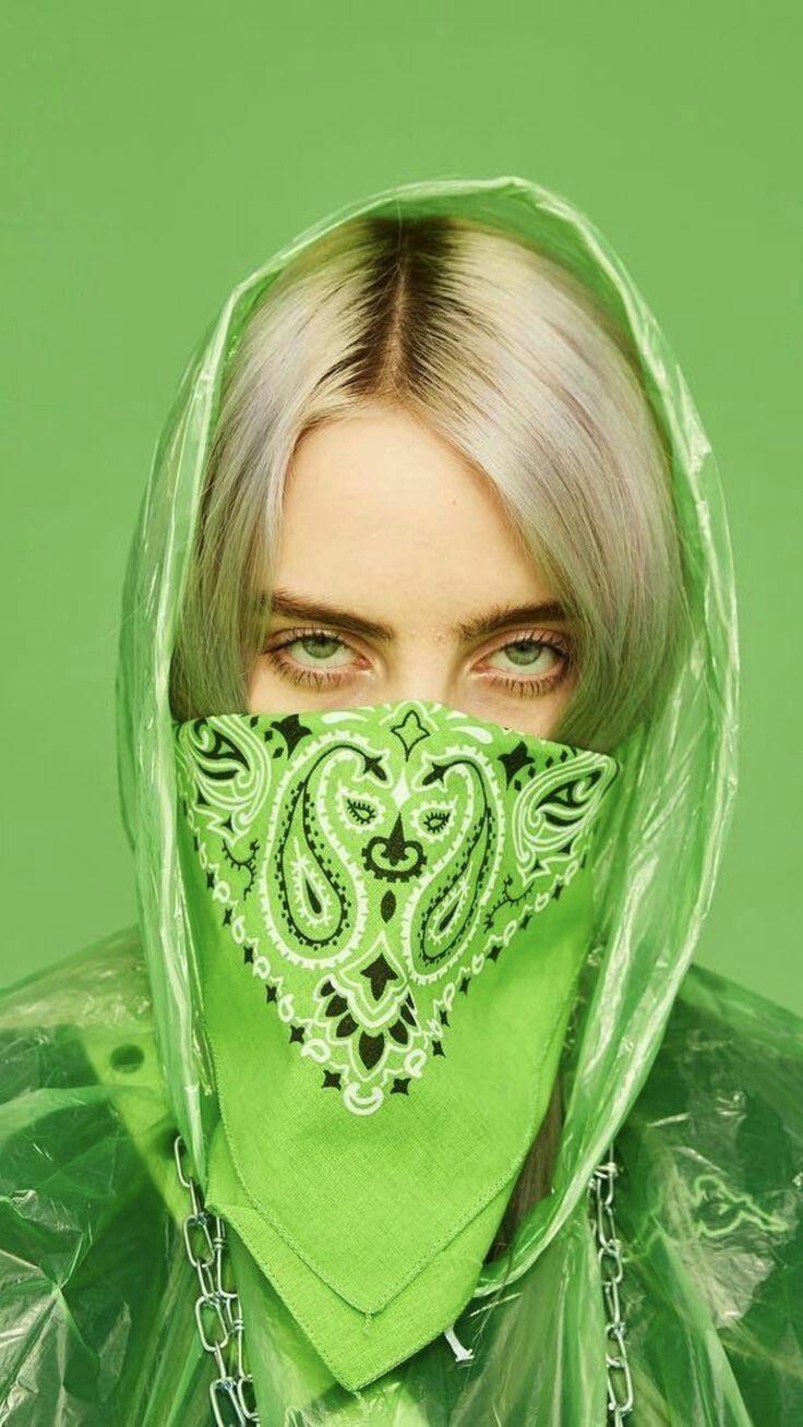Billie Eilish Green Wallpapers Top Free Billie Eilish Green