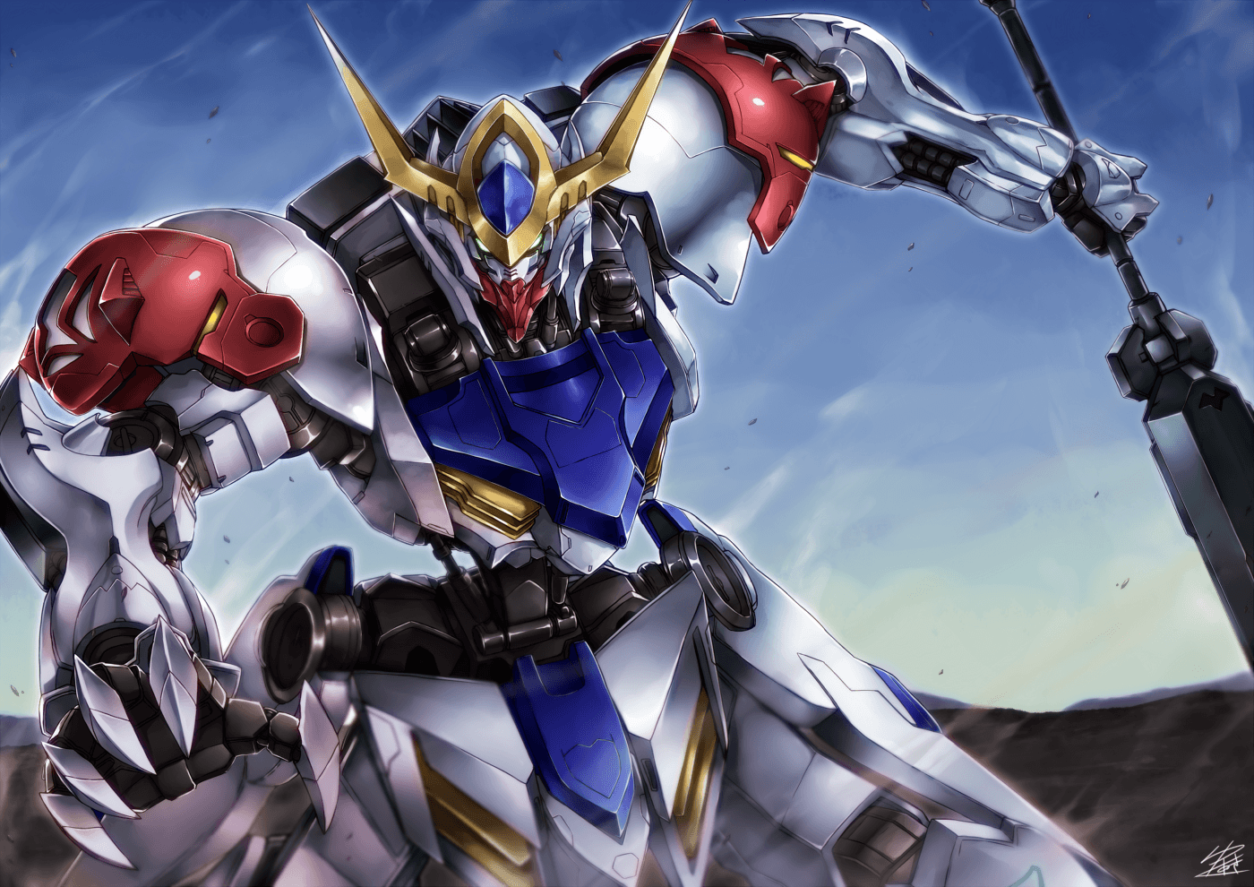 Gundam Barbatos Wallpaper Full mechanic gundam barbatos lupus rex