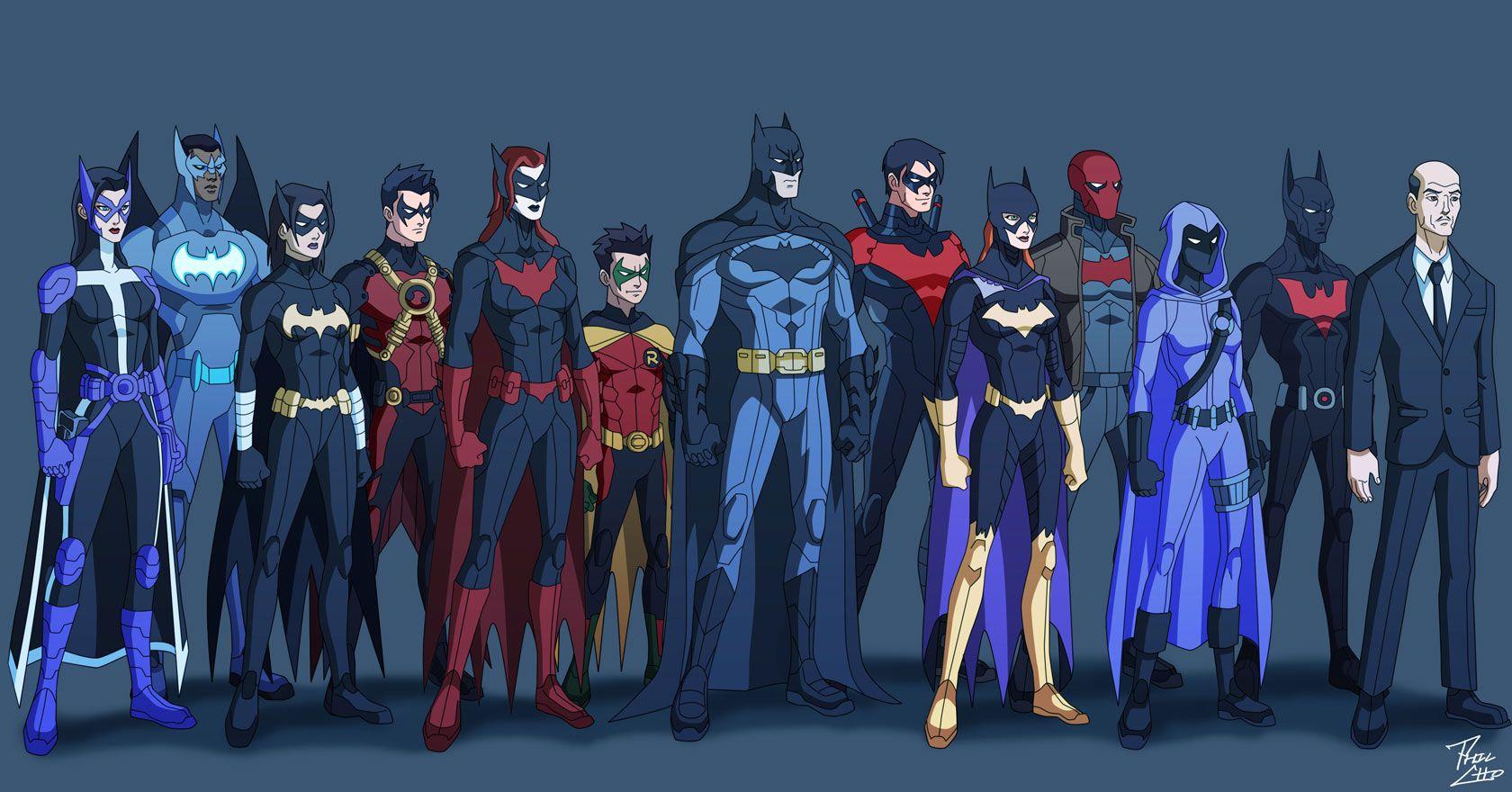 Batman Family Wallpapers Top Free Batman Family Backgrounds