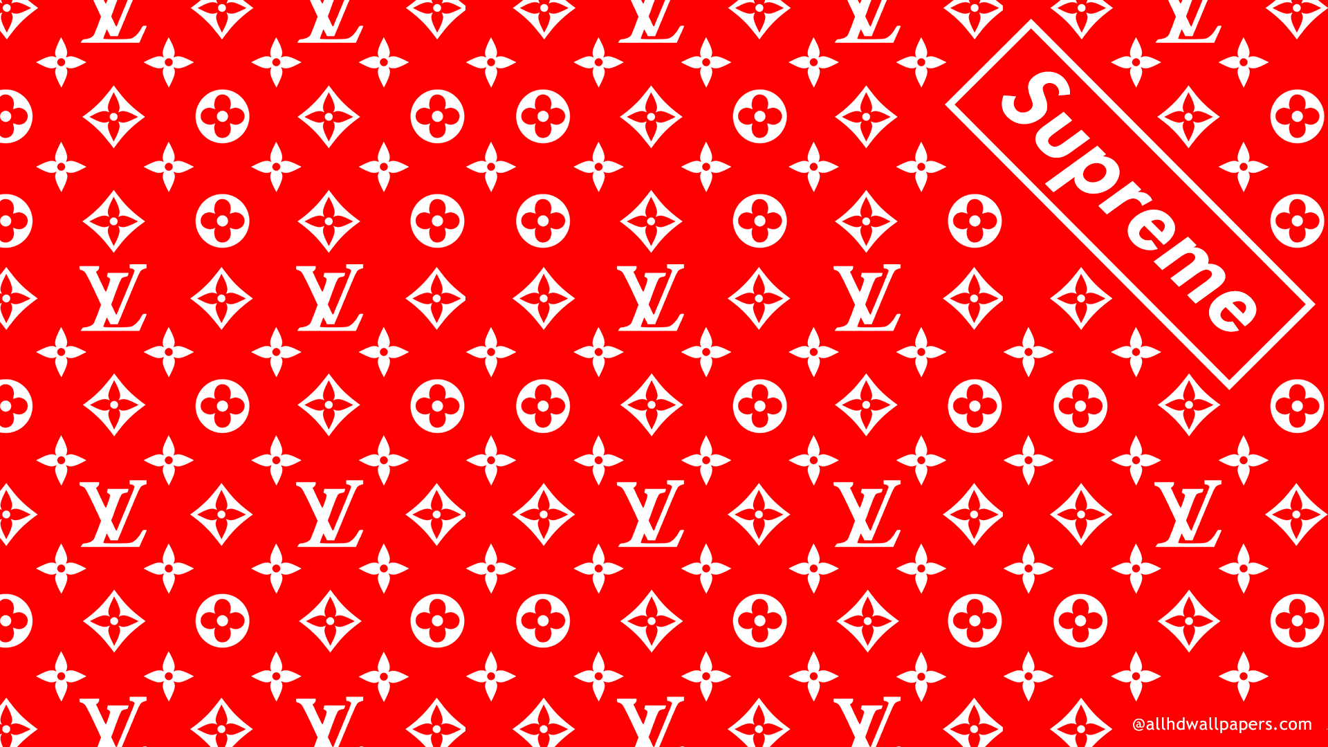 LV Supreme Logo Wallpapers Top Free LV Supreme Logo Backgrounds