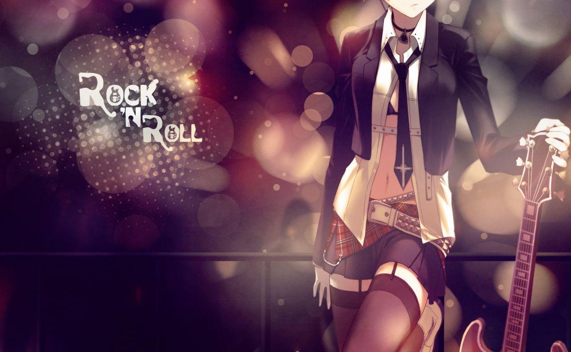 Anime Rock Wallpapers Top Free Anime Rock Backgrounds WallpaperAccess