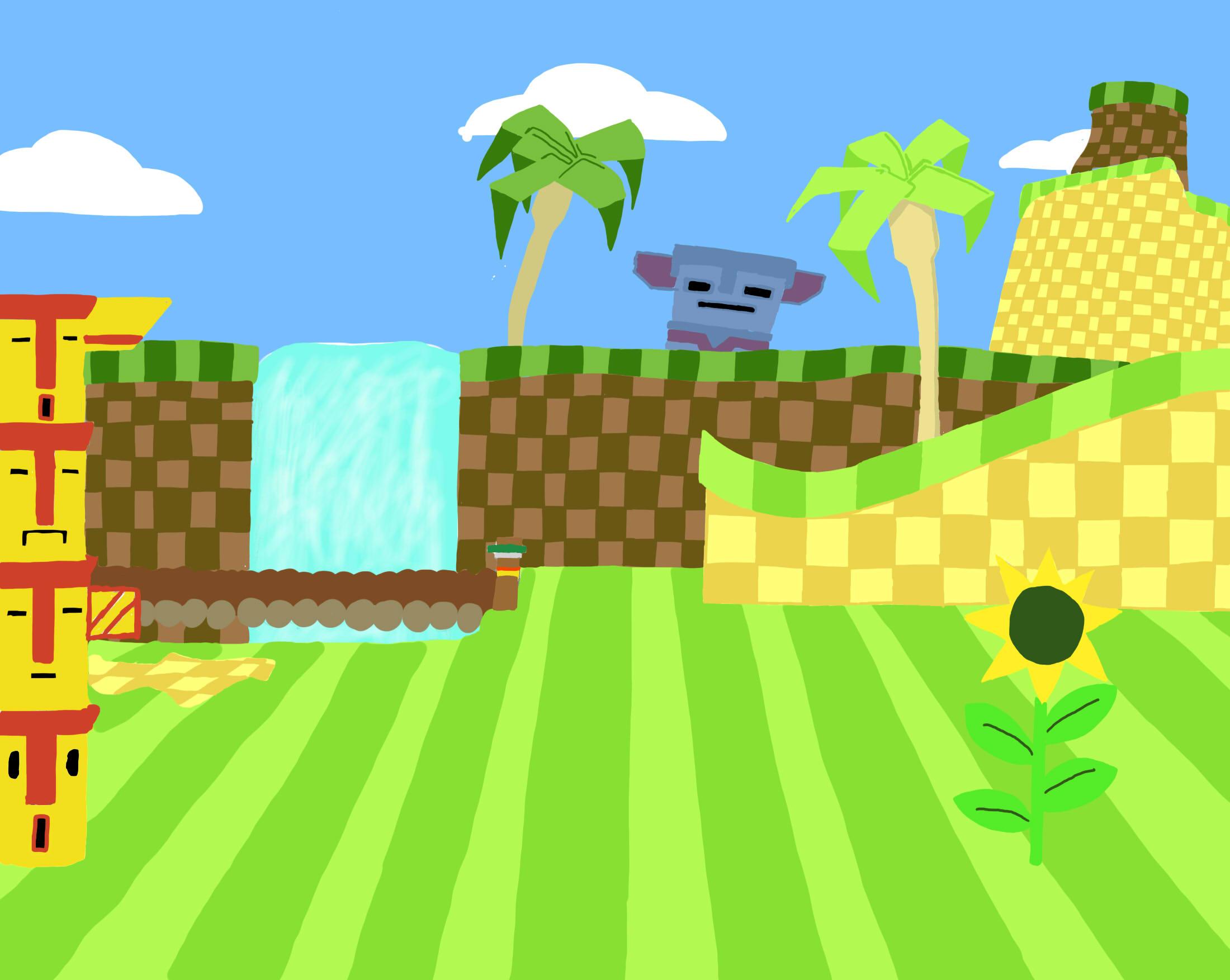 Green Hill Zone Wallpapers Top Free Green Hill Zone Backgrounds