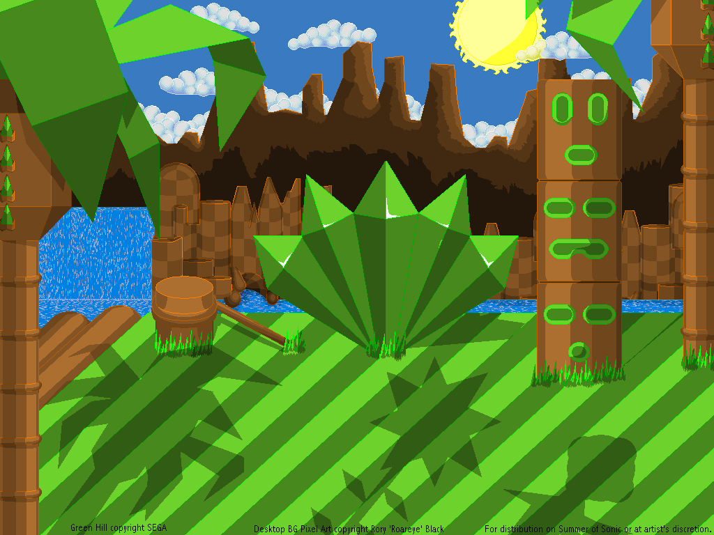 Green Hill Zone Wallpapers Top Free Green Hill Zone Backgrounds