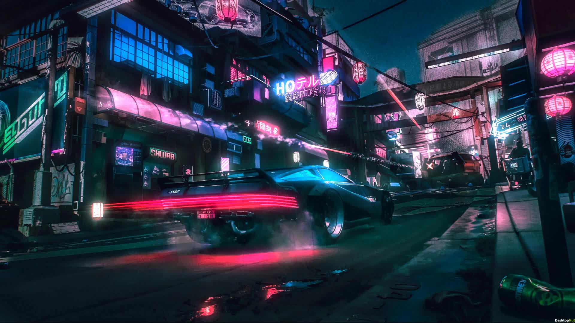 Cyberpunk Neon Wallpapers Top Free Cyberpunk Neon Backgrounds