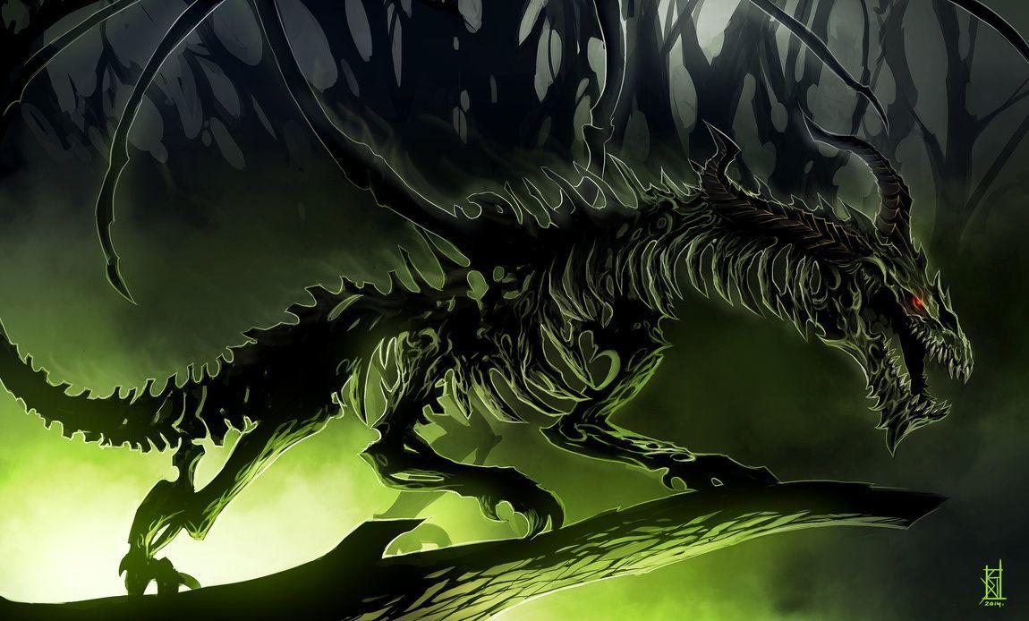 Zombie Dragon Wallpapers Top Free Zombie Dragon Backgrounds