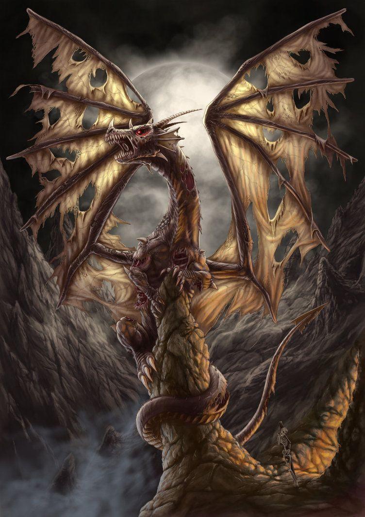 Zombie Dragon Wallpapers Top Free Zombie Dragon Backgrounds