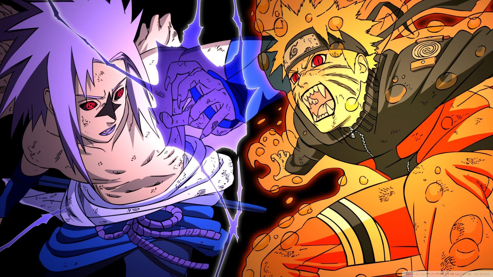 Naruto and Sasuke Wallpapers Top Free Naruto and Sasuke Backgrounds