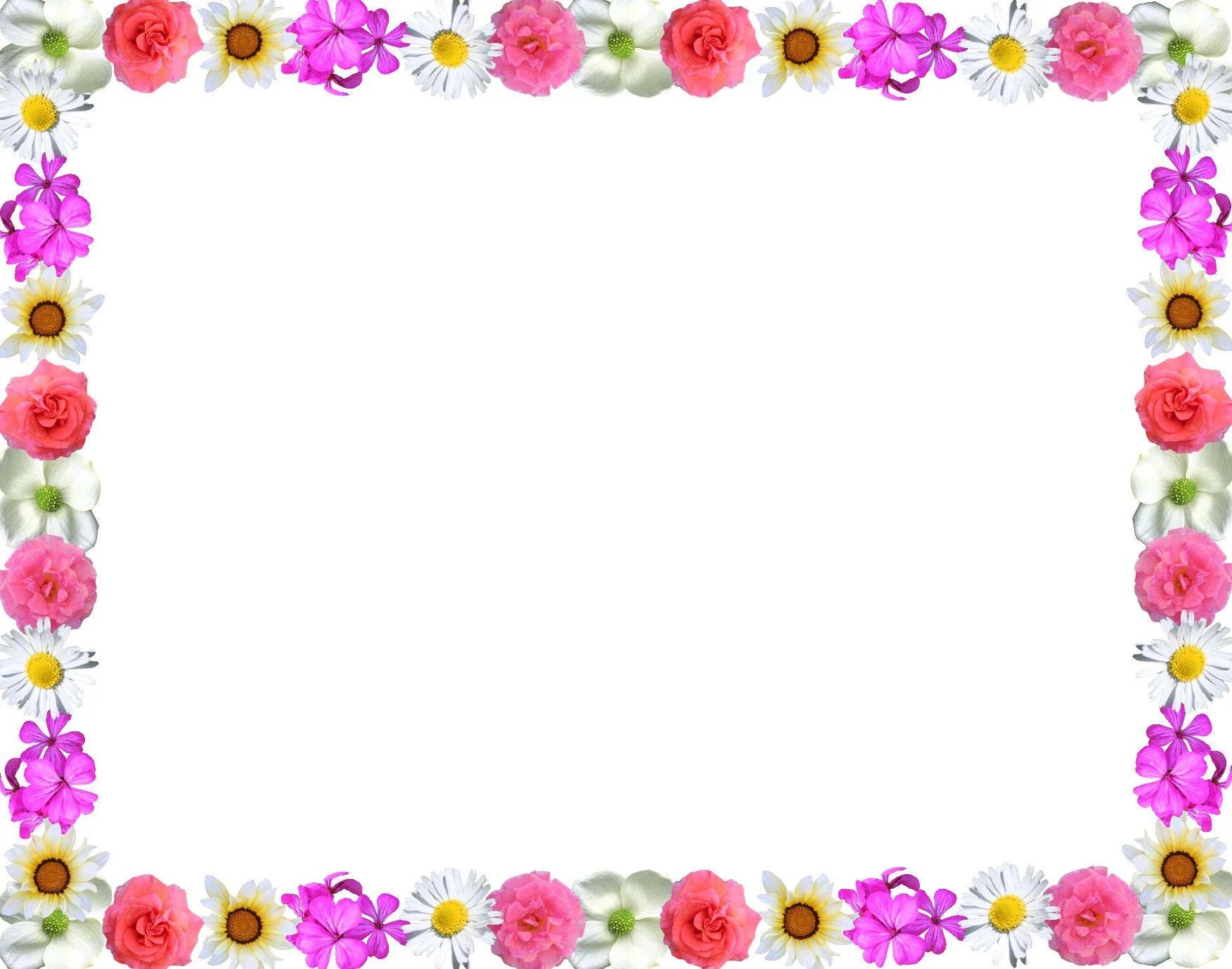 Flower Border Wallpapers Top Free Flower Border Backgrounds