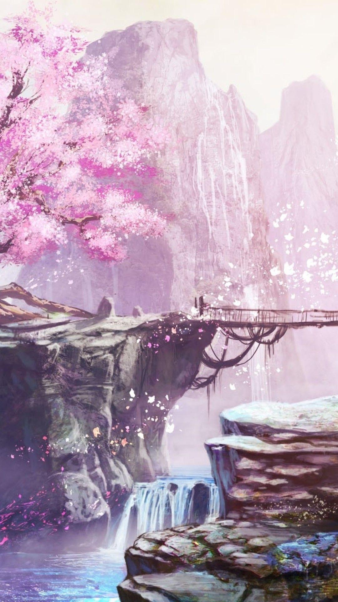 Anime Cherry Blossom Wallpapers Top Free Anime Cherry Blossom