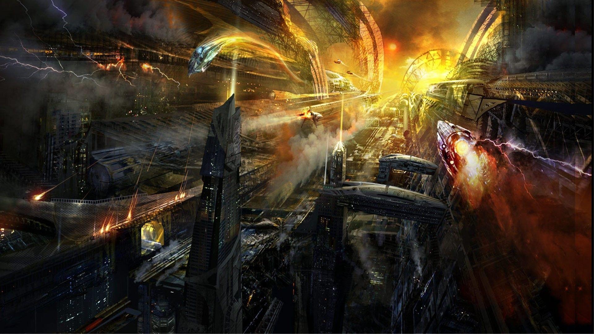 Futuristic Battle Wallpapers Top Free Futuristic Battle Backgrounds