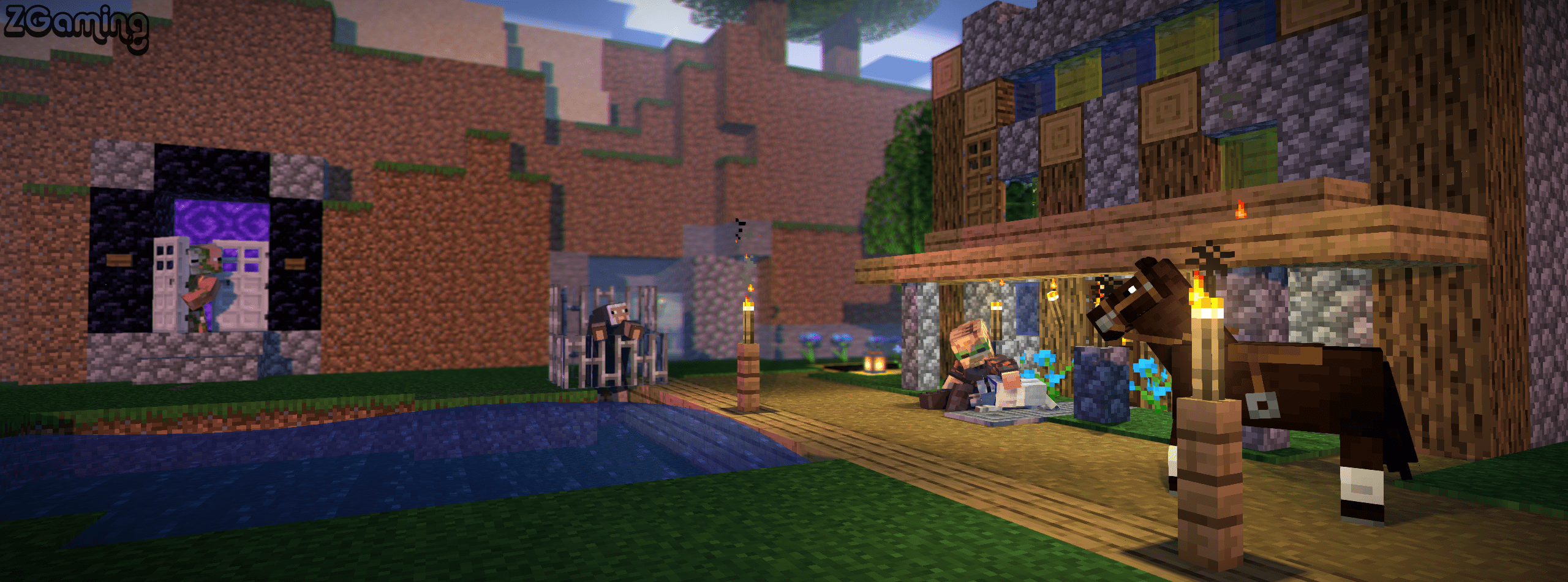 Minecraft House Wallpapers Top Free Minecraft House Backgrounds