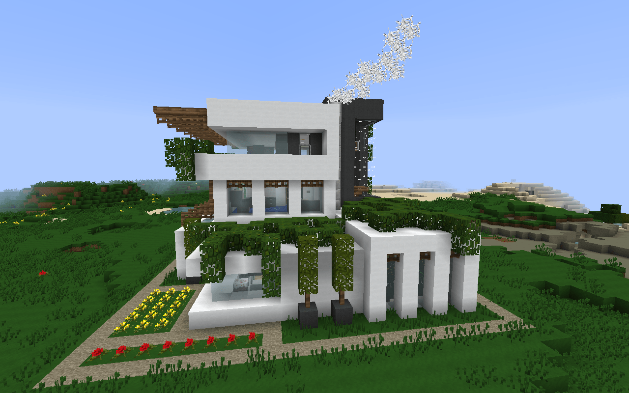 Minecraft House Wallpapers Top Free Minecraft House Backgrounds