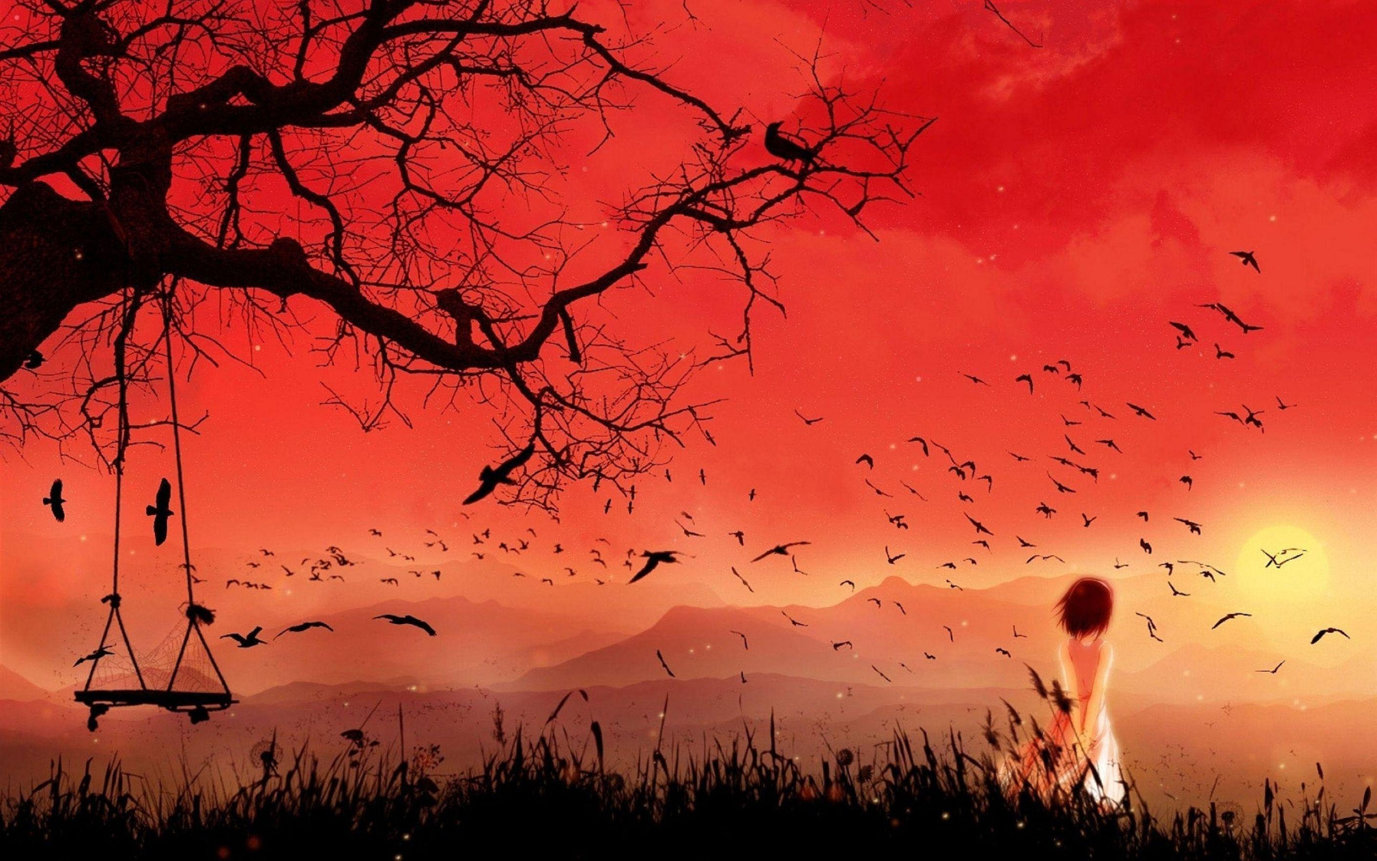 4K Anime Sunset Wallpapers Top Free 4K Anime Sunset Backgrounds