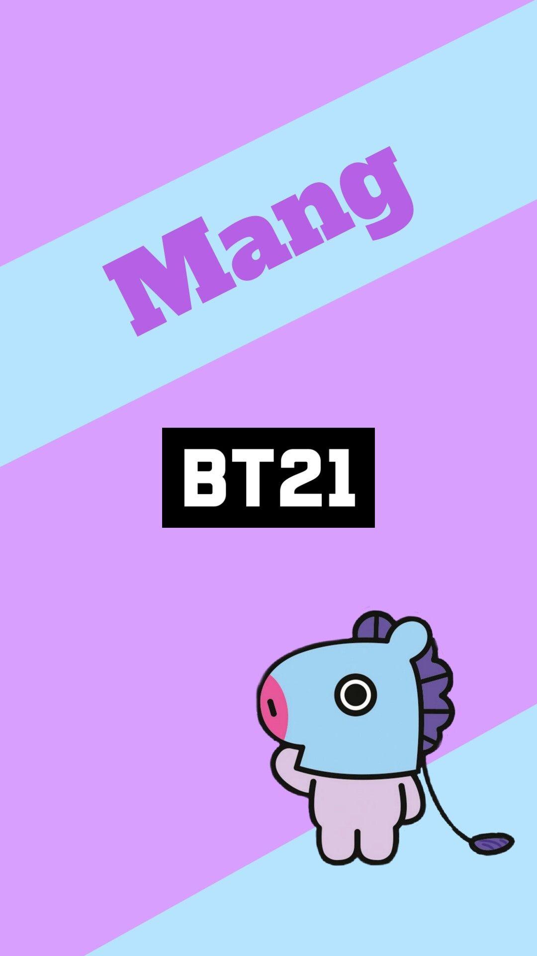 BT21 Mang Wallpapers Top Free BT21 Mang Backgrounds