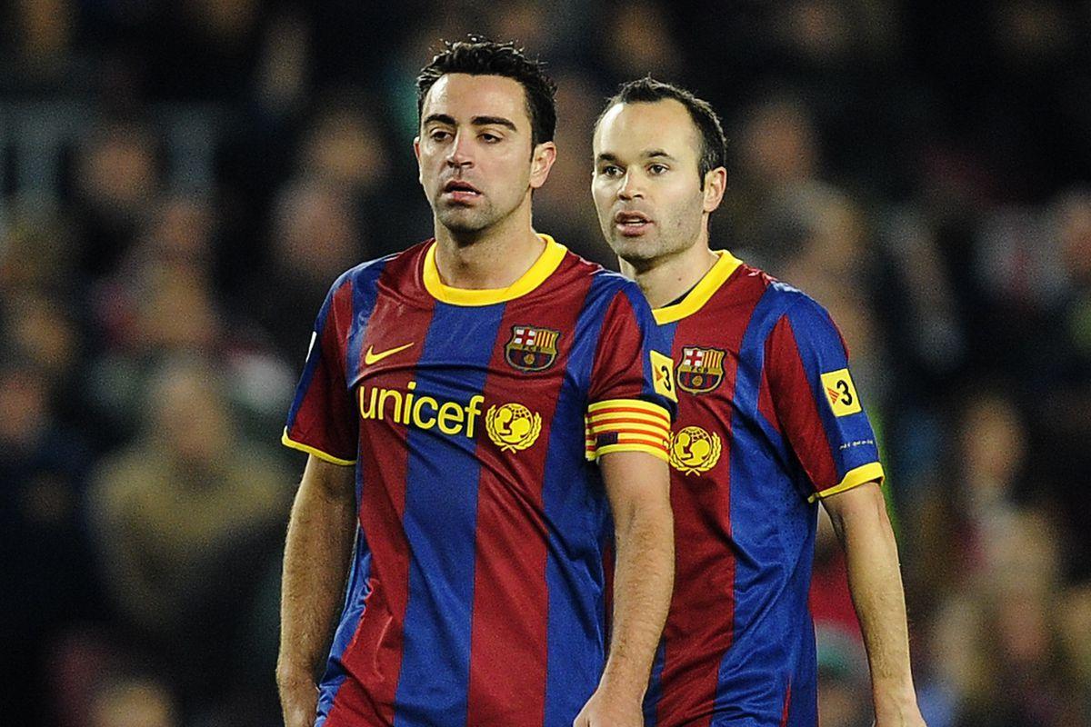 Xavi and Iniesta Wallpapers Top Free Xavi and Iniesta Backgrounds