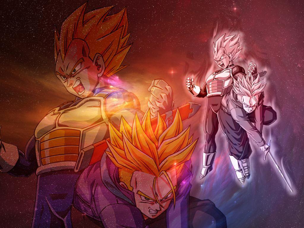 Vegeta and Trunks Wallpapers Top Free Vegeta and Trunks Backgrounds
