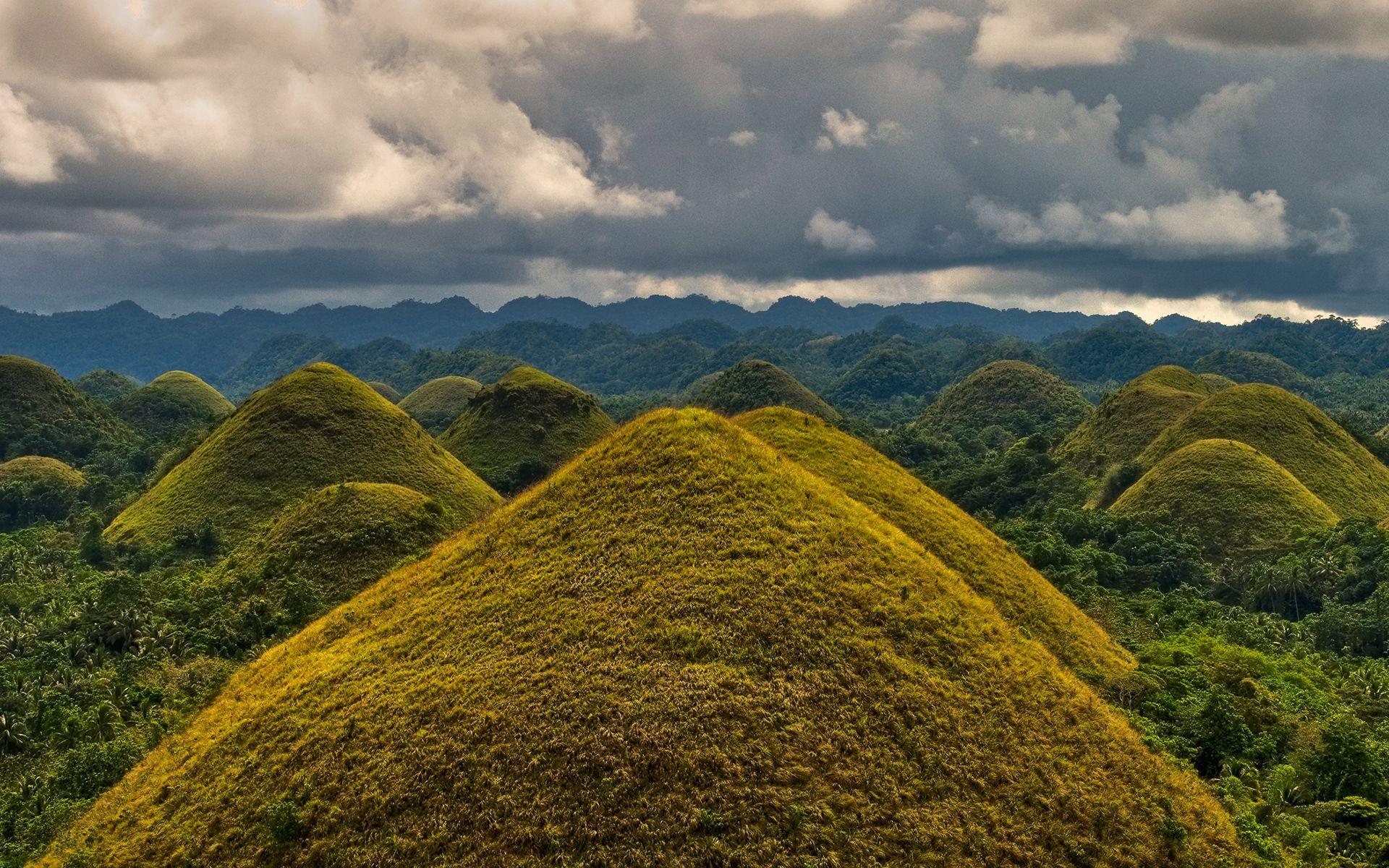 Chocolate Hills Wallpapers Top Free Chocolate Hills Backgrounds WallpaperAccess