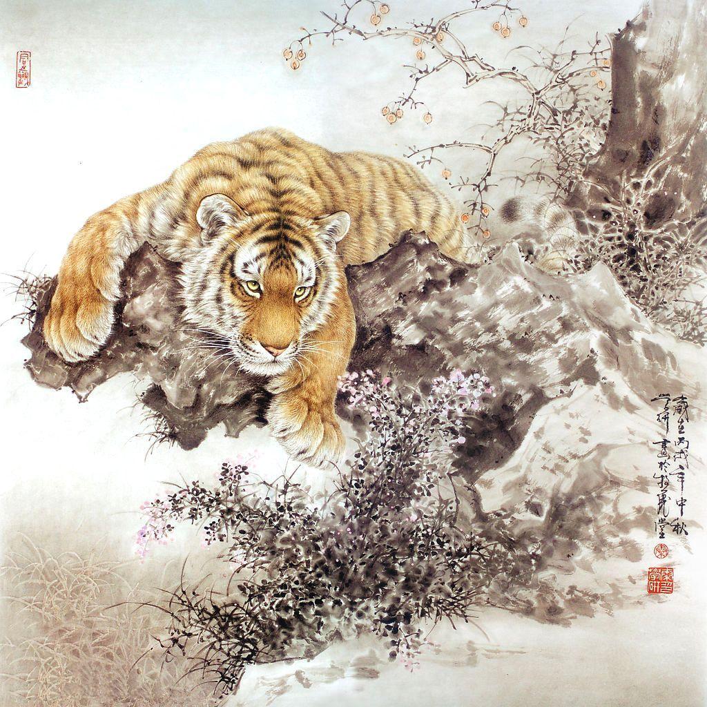 Chinese Tiger Wallpapers Top Free Chinese Tiger Backgrounds