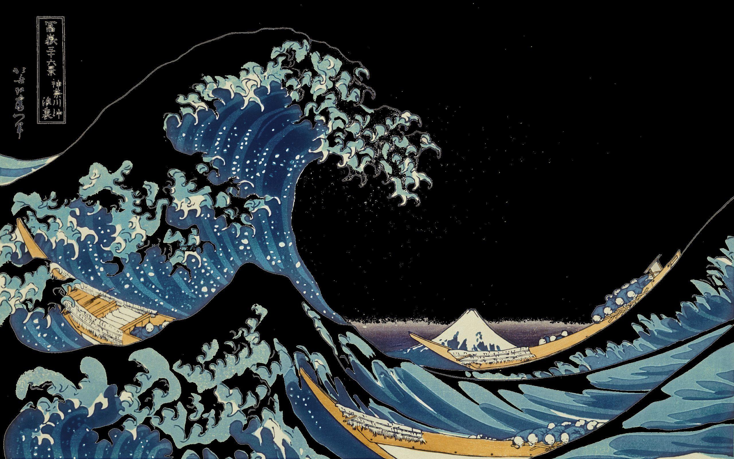 The Great Wave Off Kanagawa Wallpapers Top Free The Great Wave Off