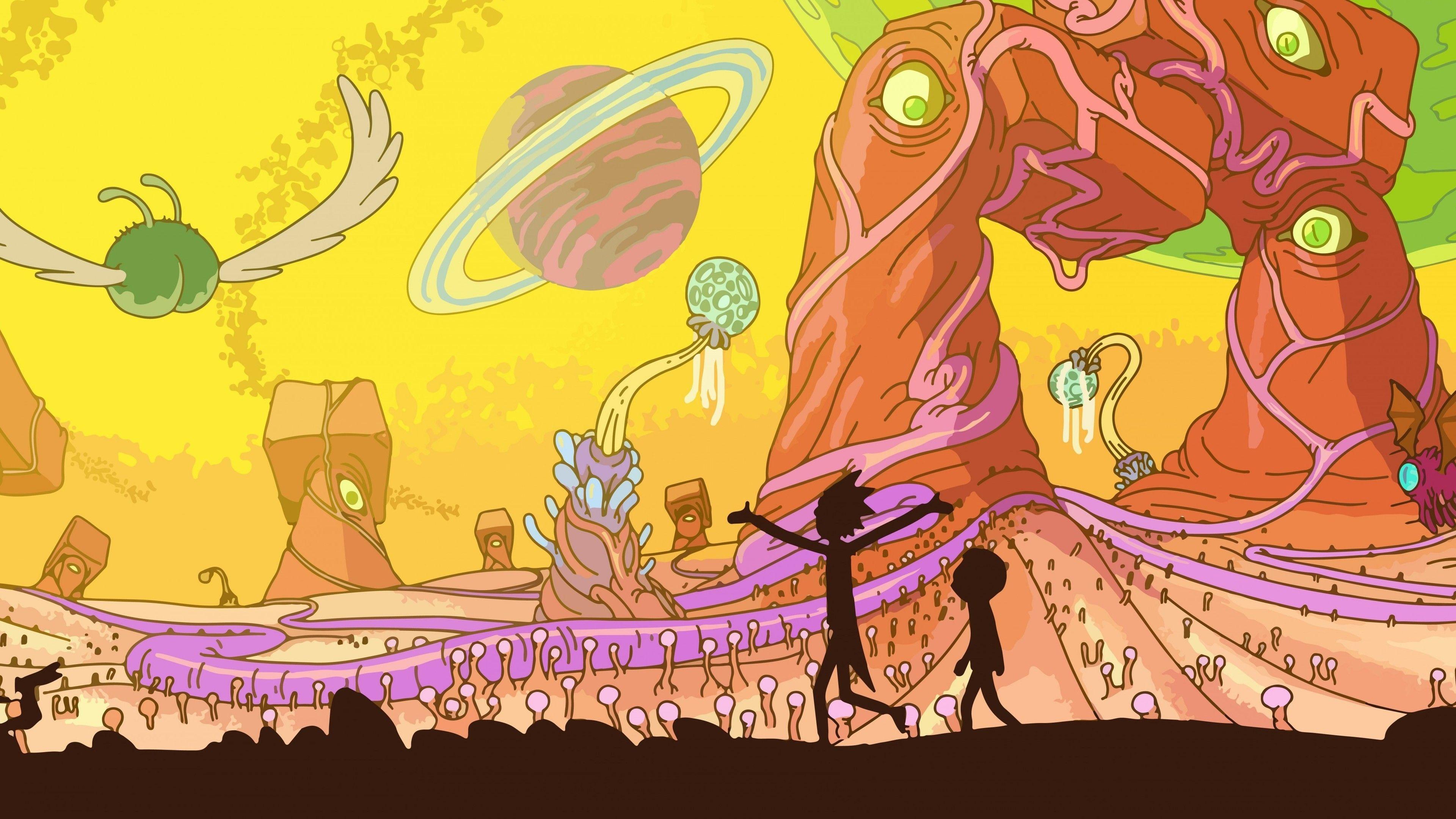 Rick and Morty Dual Screen Wallpapers Top Free Rick and Morty Dual