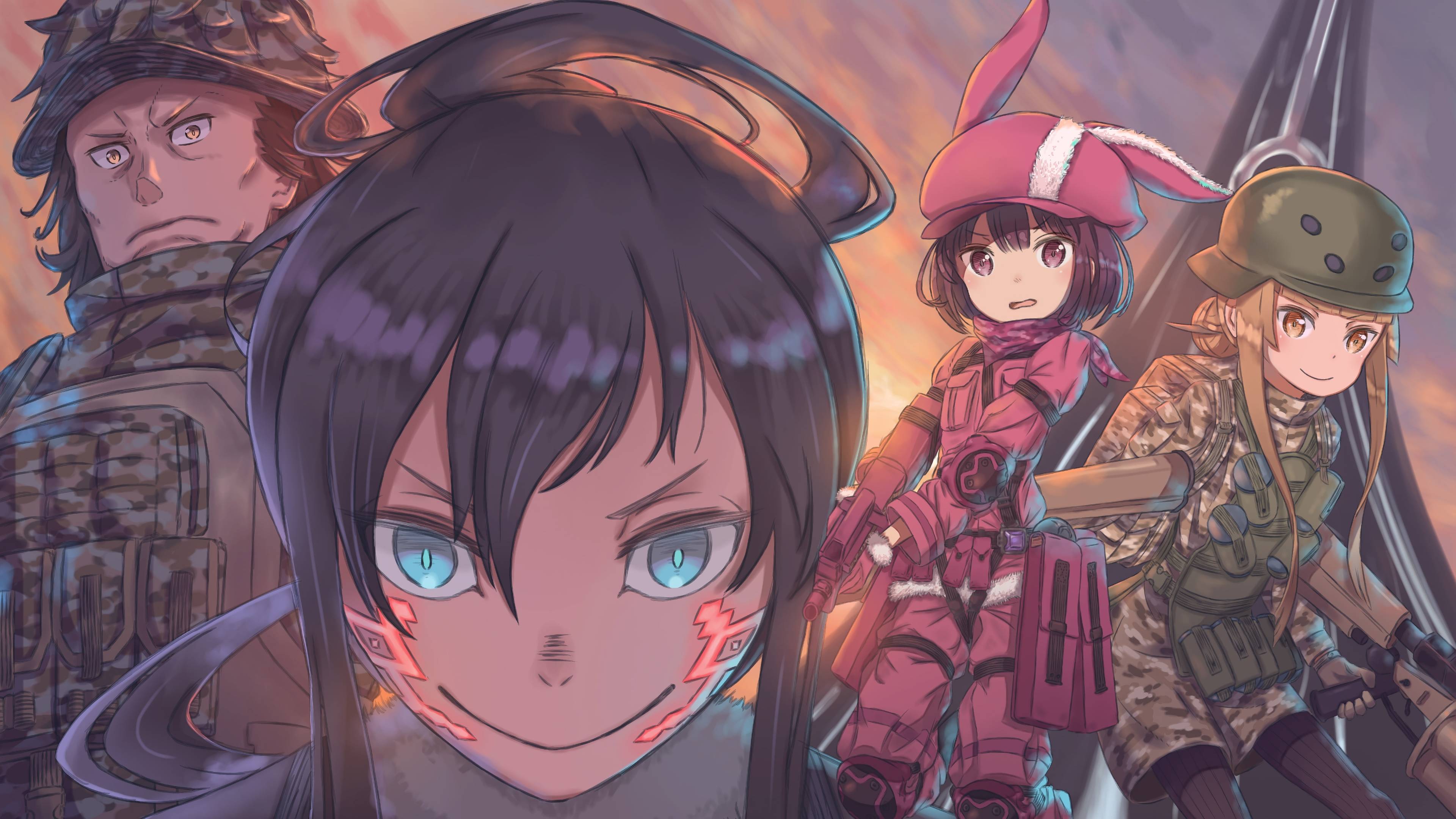 Sword Art Online Alternative Gun Gale Online Wallpapers Top Free Sword Art Online Alternative