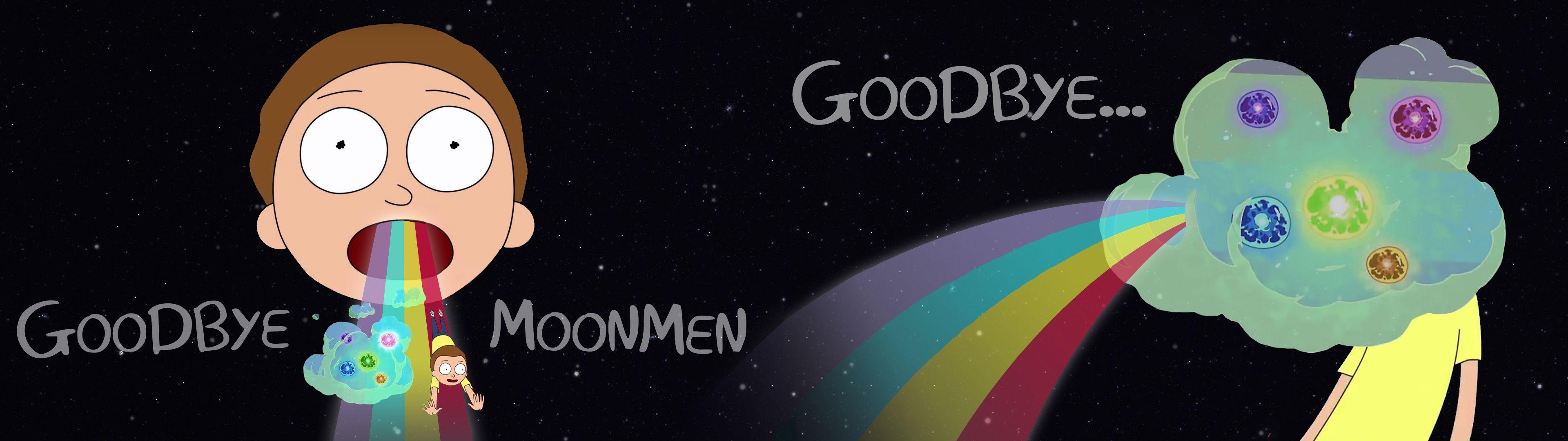 Rick and Morty Dual Screen Wallpapers Top Free Rick and Morty Dual