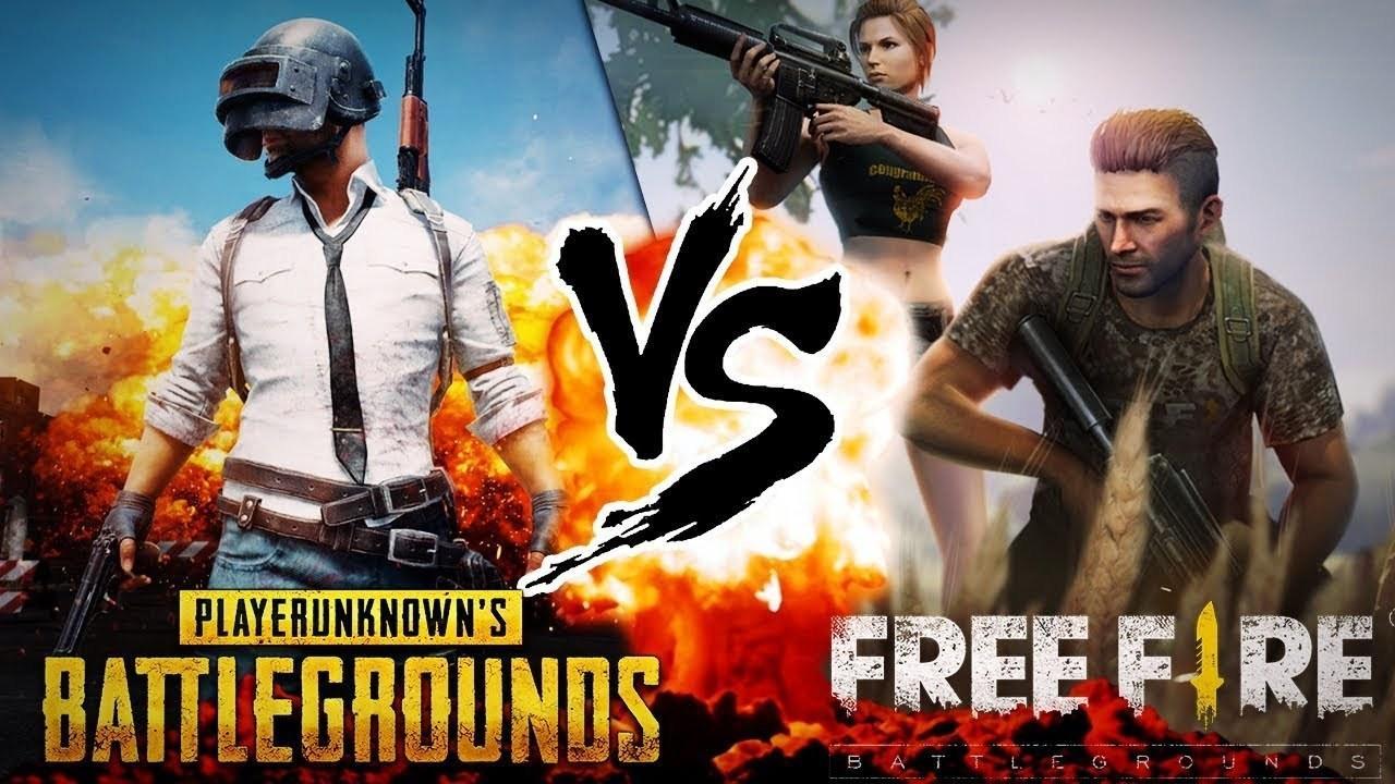 Pubg vs Free Fire Wallpapers Top Free Pubg vs Free Fire Backgrounds