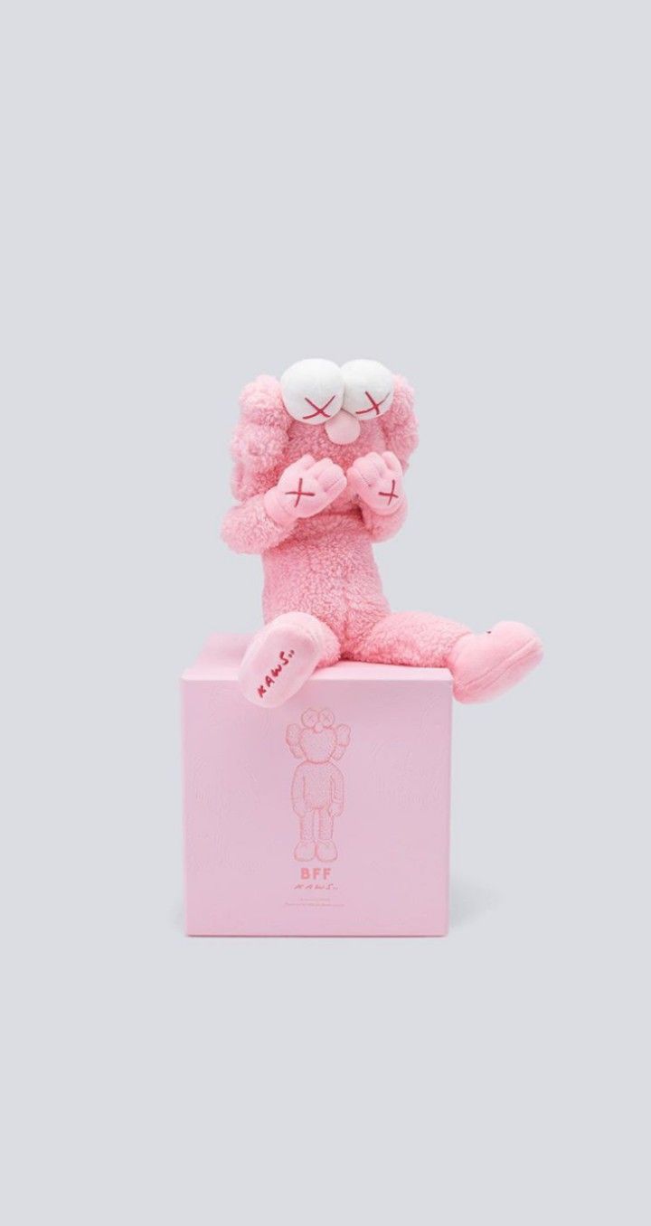 Kaws Pink Wallpapers Top Free Kaws Pink Backgrounds WallpaperAccess