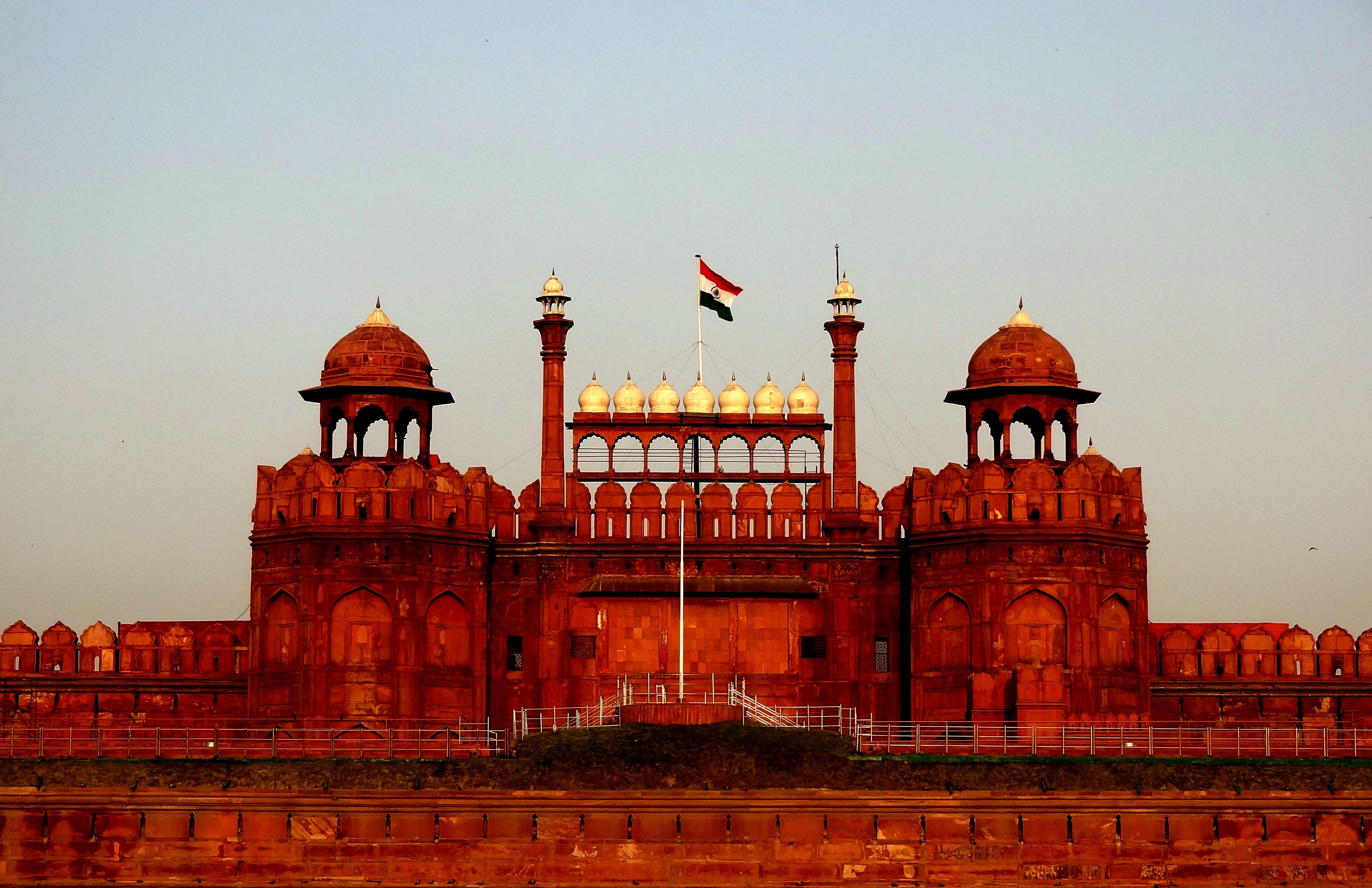 Red Fort Wallpapers Top Free Red Fort Backgrounds WallpaperAccess