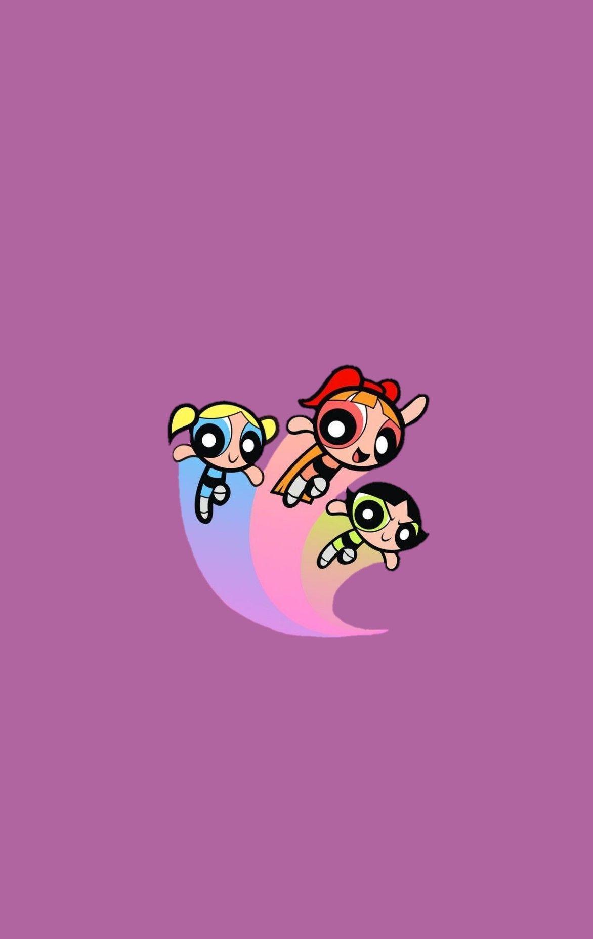 Black Powerpuff Girls Aesthetic Wallpaper Yellow bmpuber