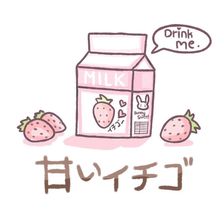 Strawberry Milk Wallpapers Top Free Strawberry Milk Backgrounds