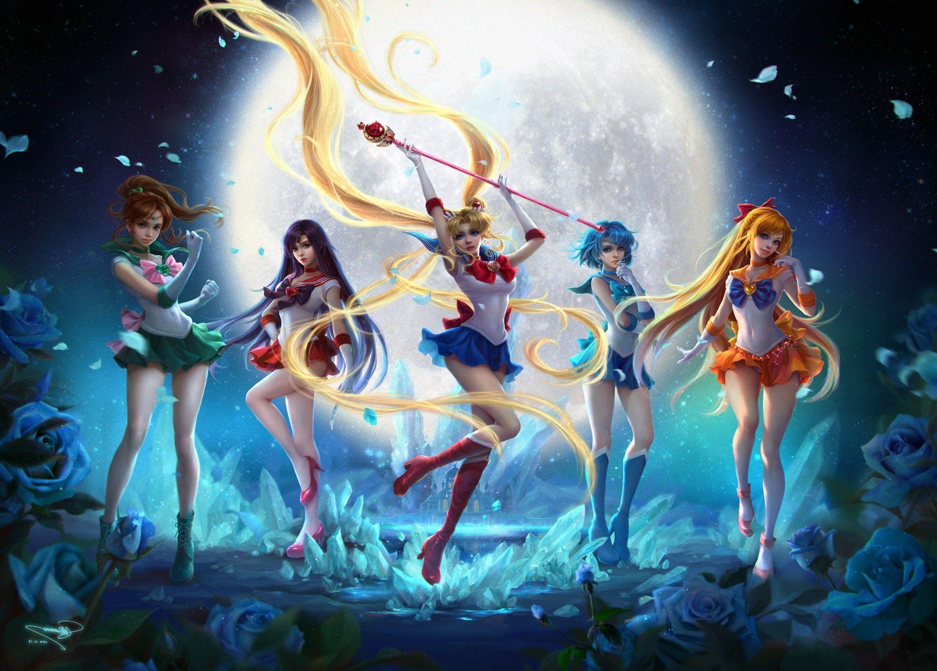 Sailor Moon Wallpapers Top Free Sailor Moon Backgrounds WallpaperAccess