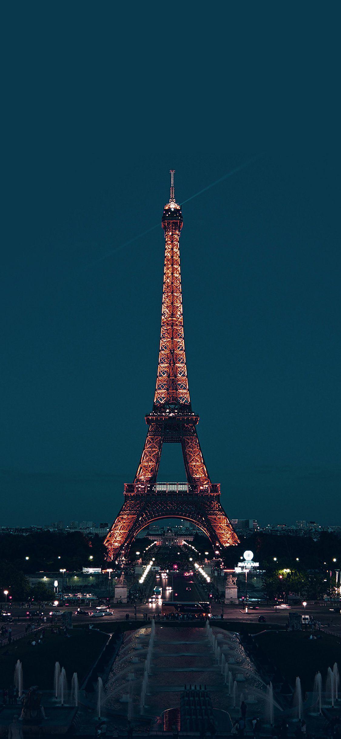 Iphone Eiffel Tower Wallpaper 4K Eiffel tower at night iphone wallpapers