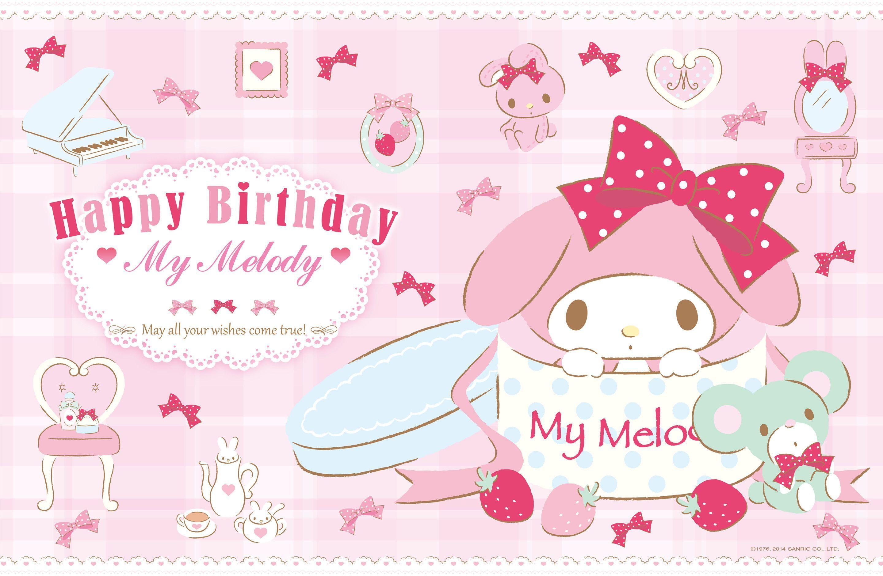 My Melody Desktop Wallpapers - Top Free My Melody Desktop Backgrounds - WallpaperAccess