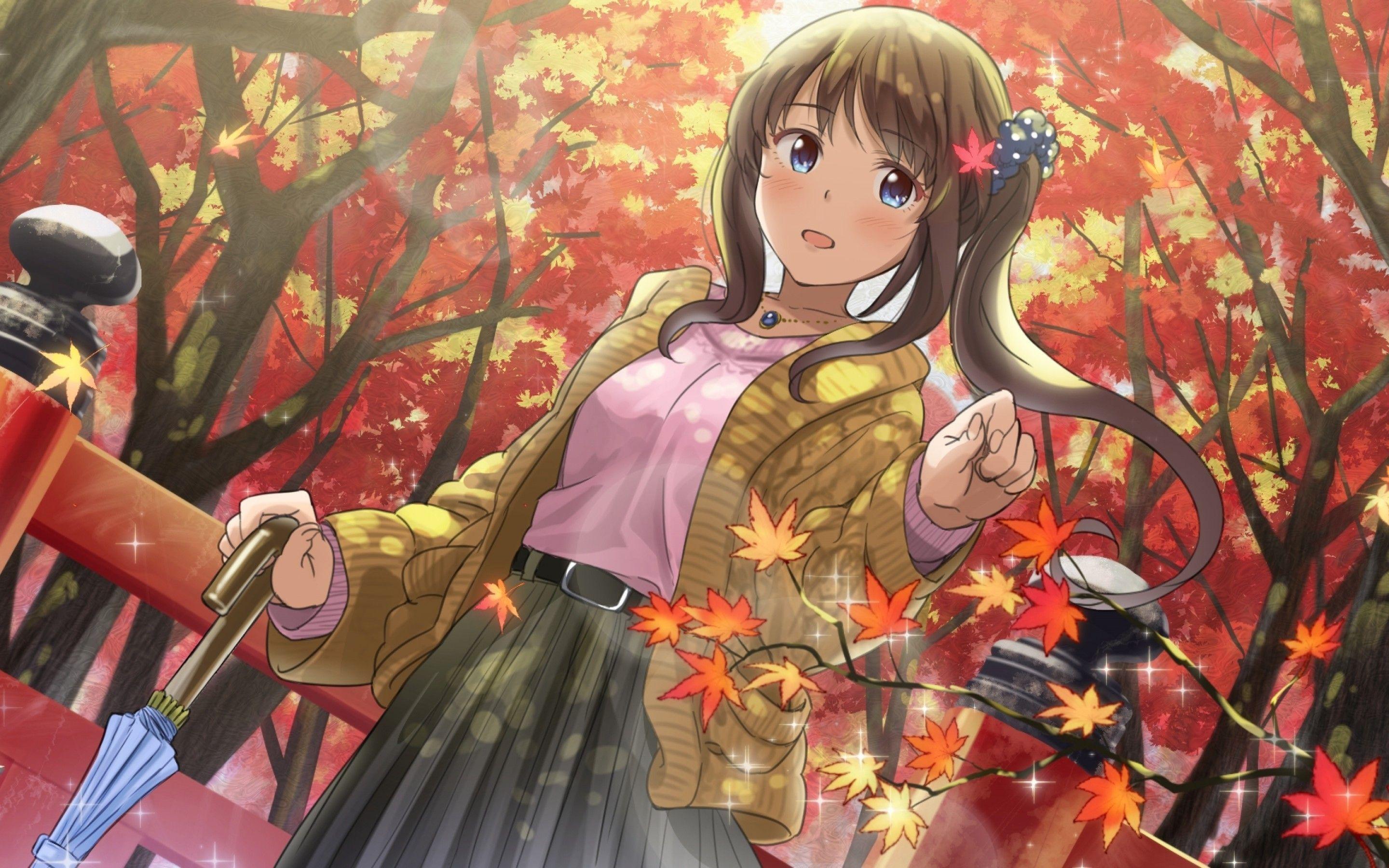 Autumn Anime Wallpapers Top Free Autumn Anime Backgrounds