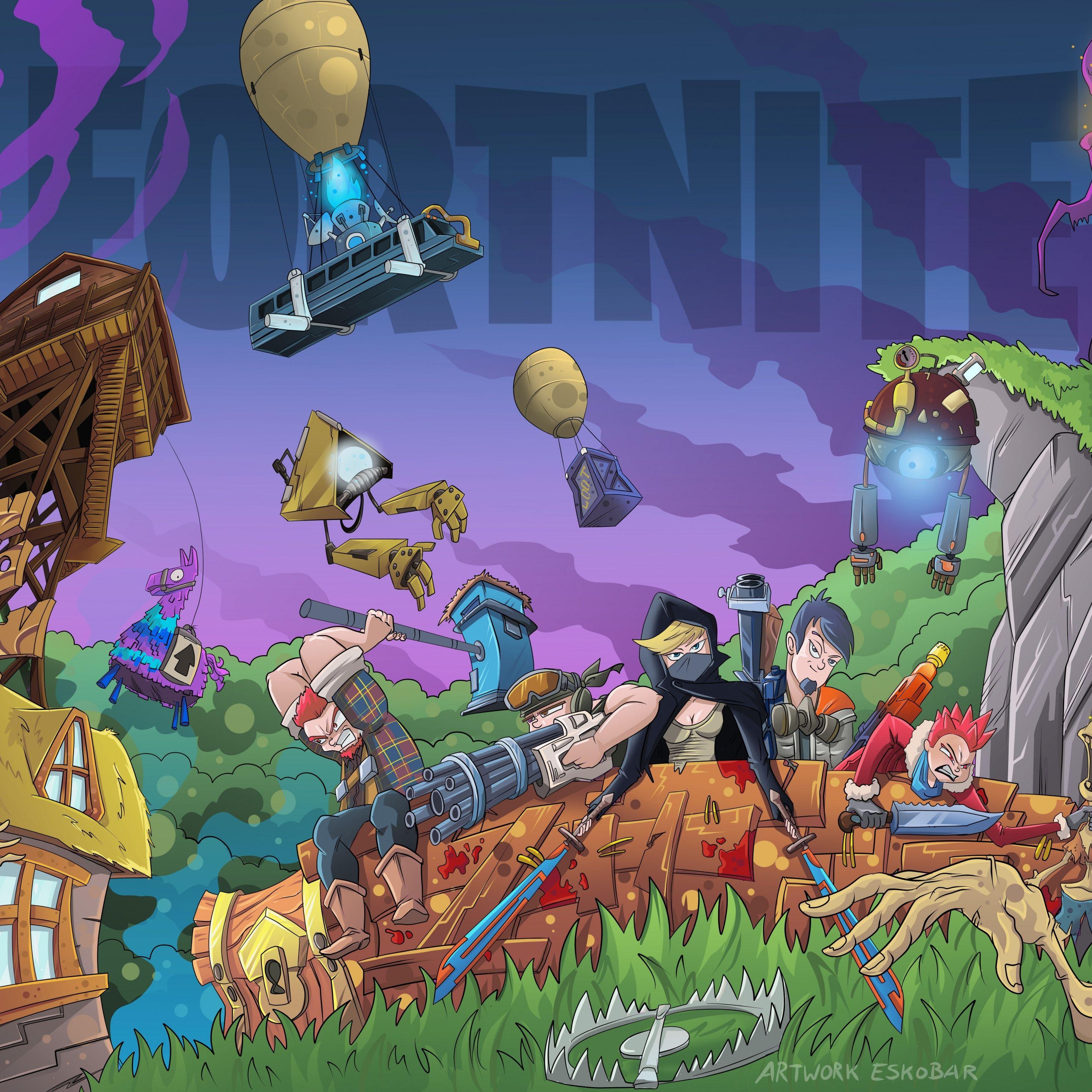 Fortnite iPad Wallpapers Top Free Fortnite iPad Backgrounds