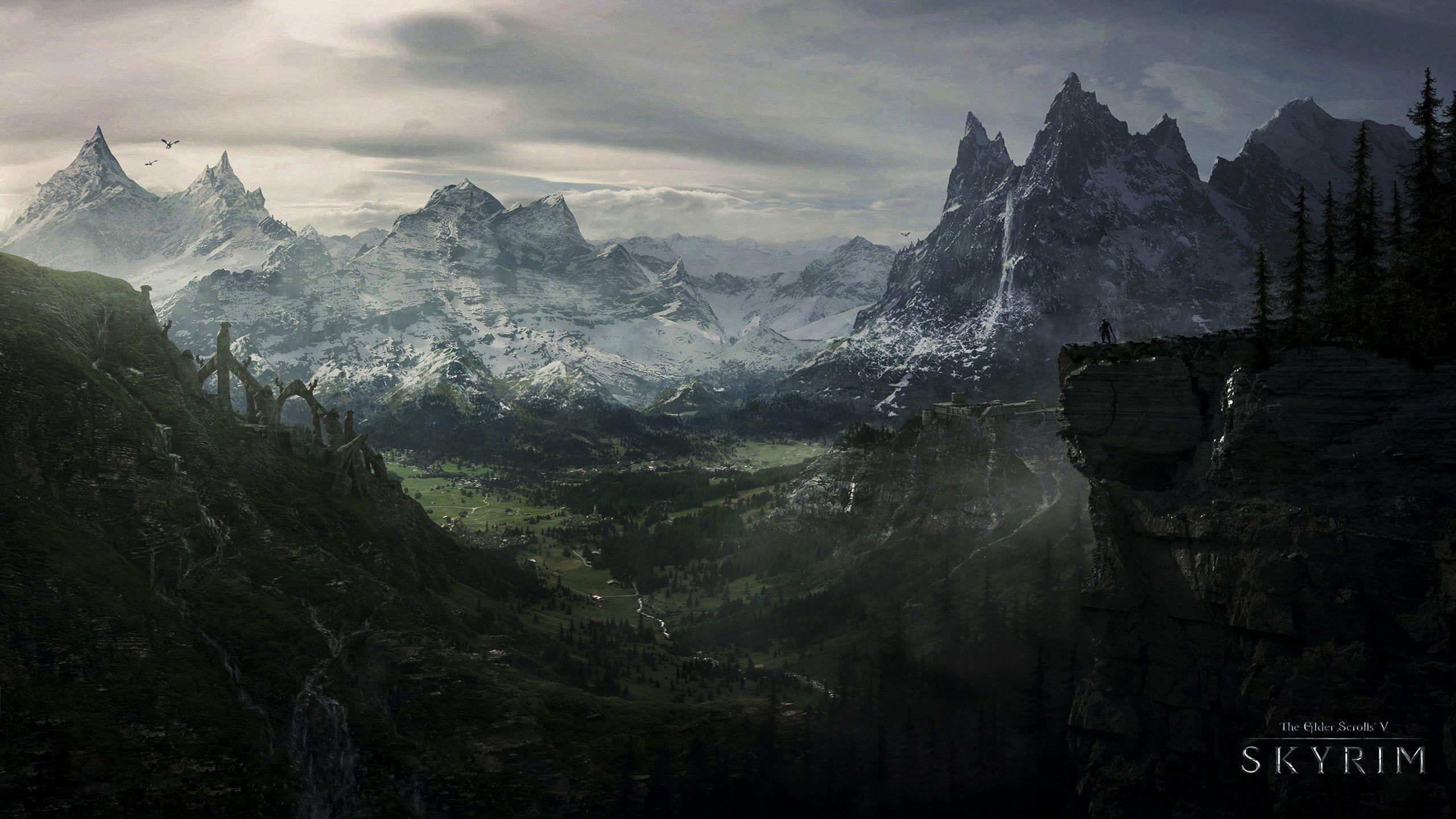 Skyrim 4K Wallpapers Top Free Skyrim 4K Backgrounds WallpaperAccess