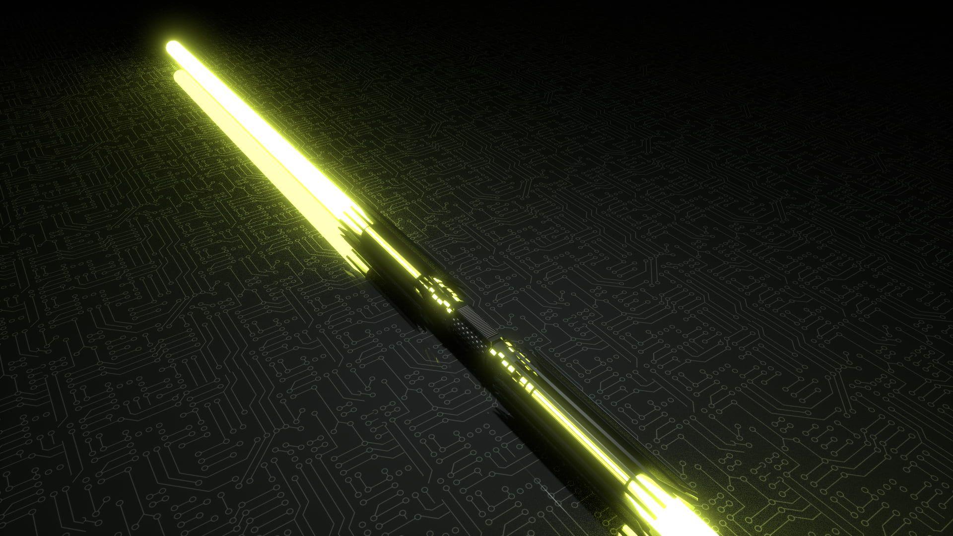 Yellow Lightsaber Wallpapers Top Free Yellow Lightsaber Backgrounds