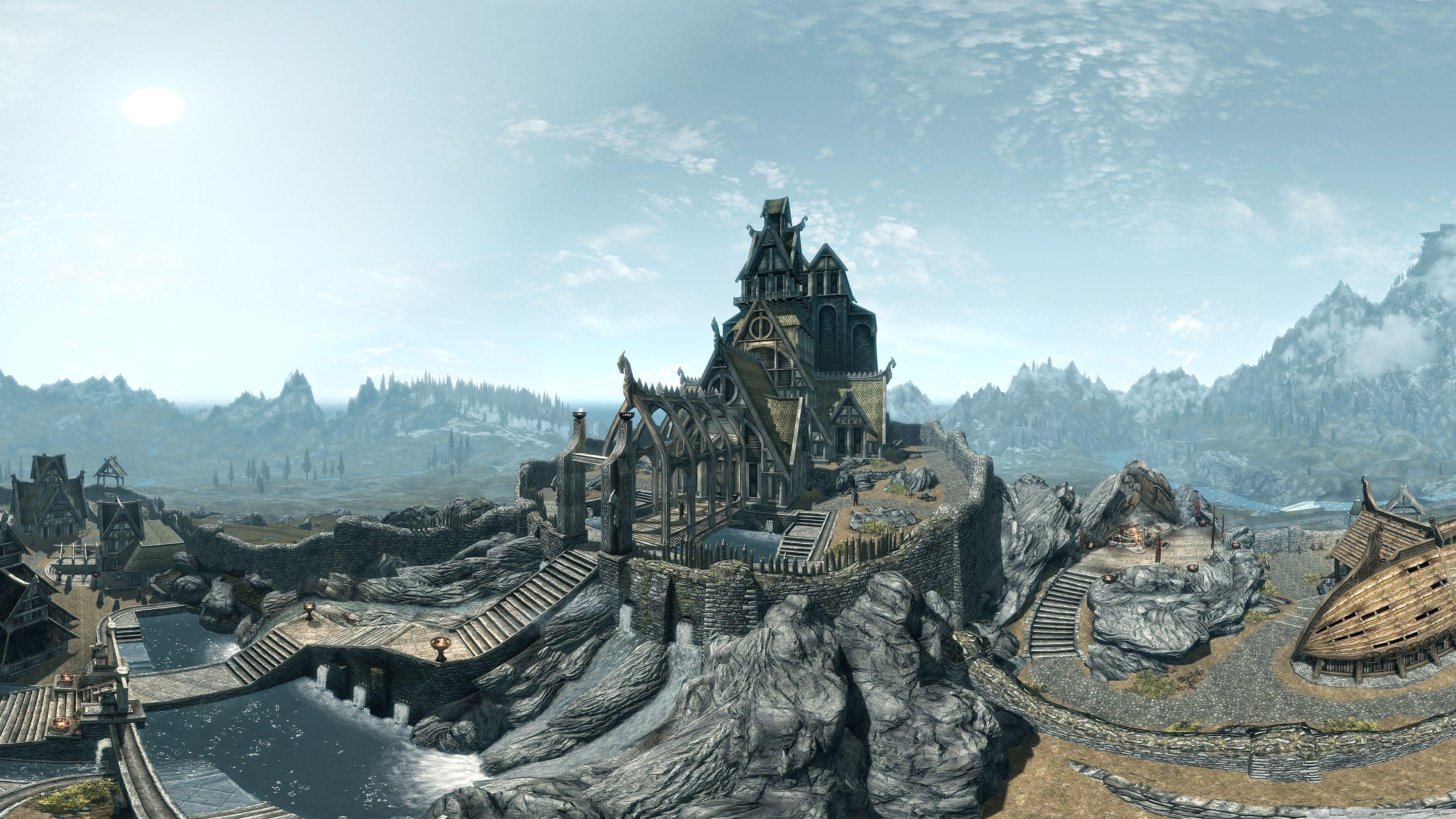 Skyrim 4K Wallpapers Top Free Skyrim 4K Backgrounds WallpaperAccess