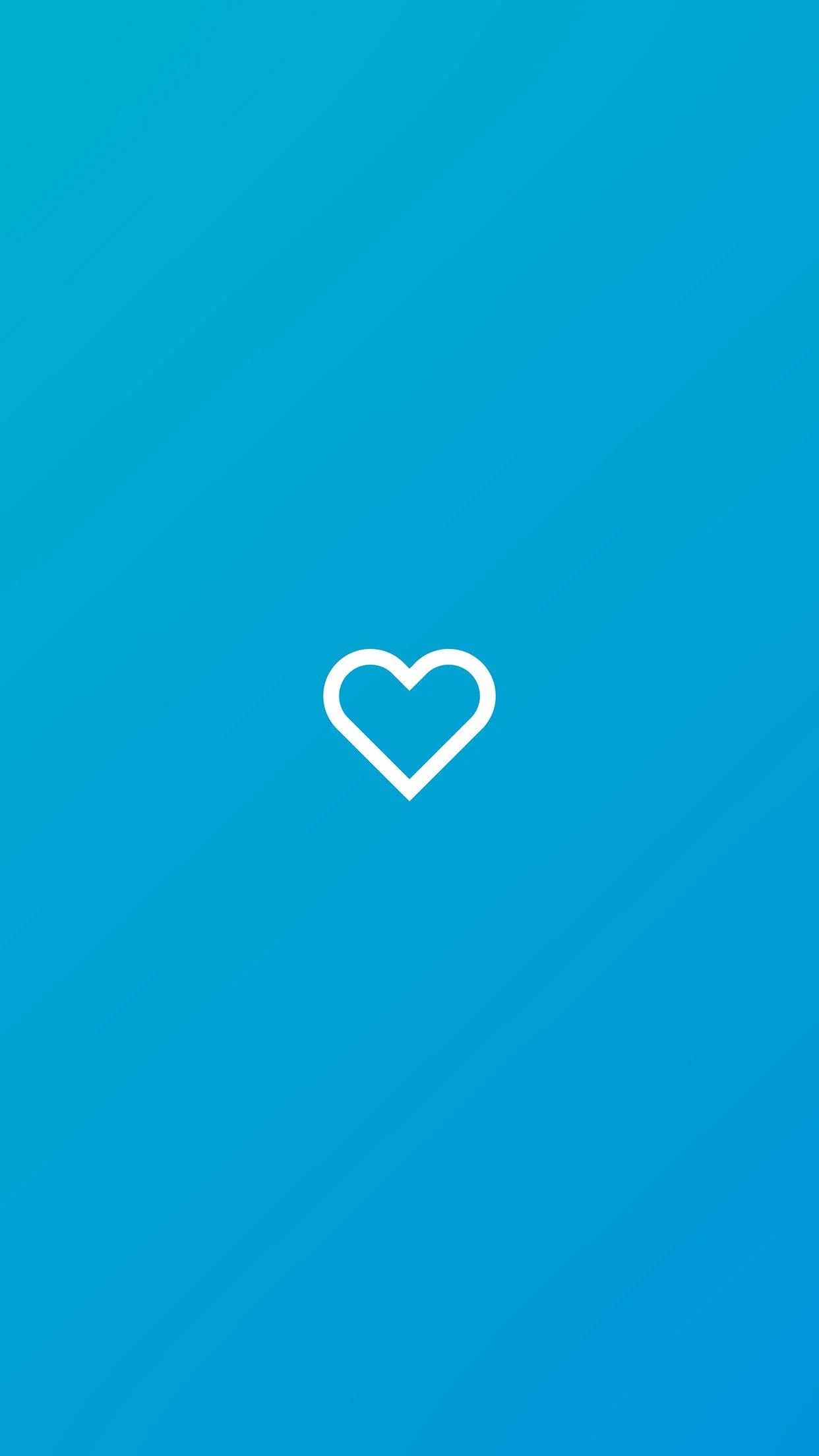 Blue Heart Wallpapers Top Free Blue Heart Backgrounds WallpaperAccess