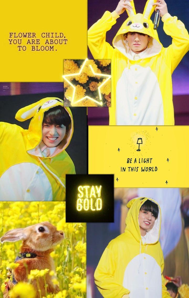 BTS Yellow Aesthetic Wallpapers Top Free BTS Yellow Aesthetic